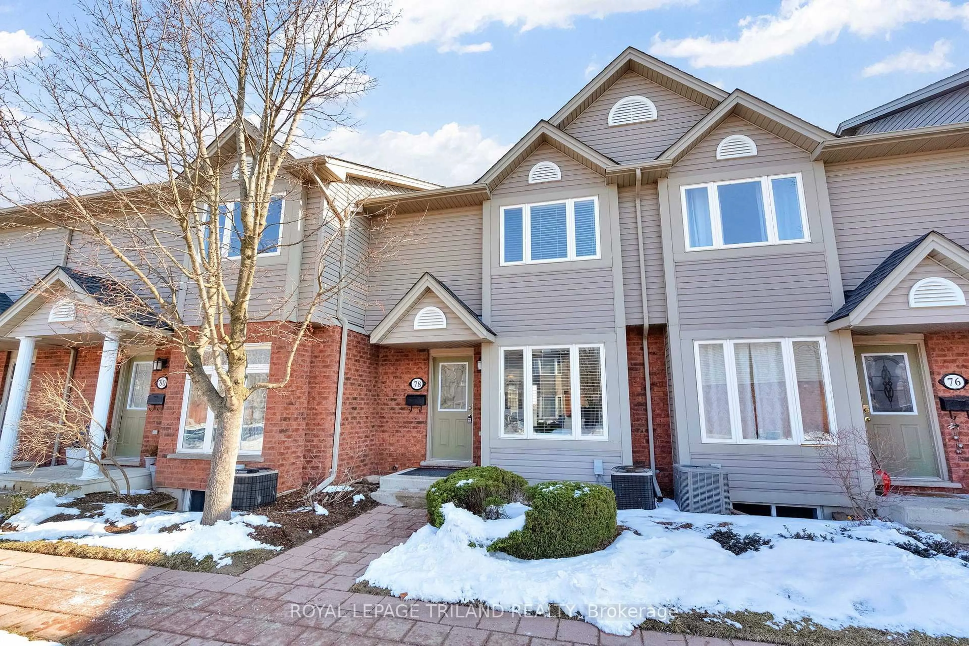 Home with brick exterior material, street for 1535 Trossacks Ave #78, London North Ontario N5X 4R1