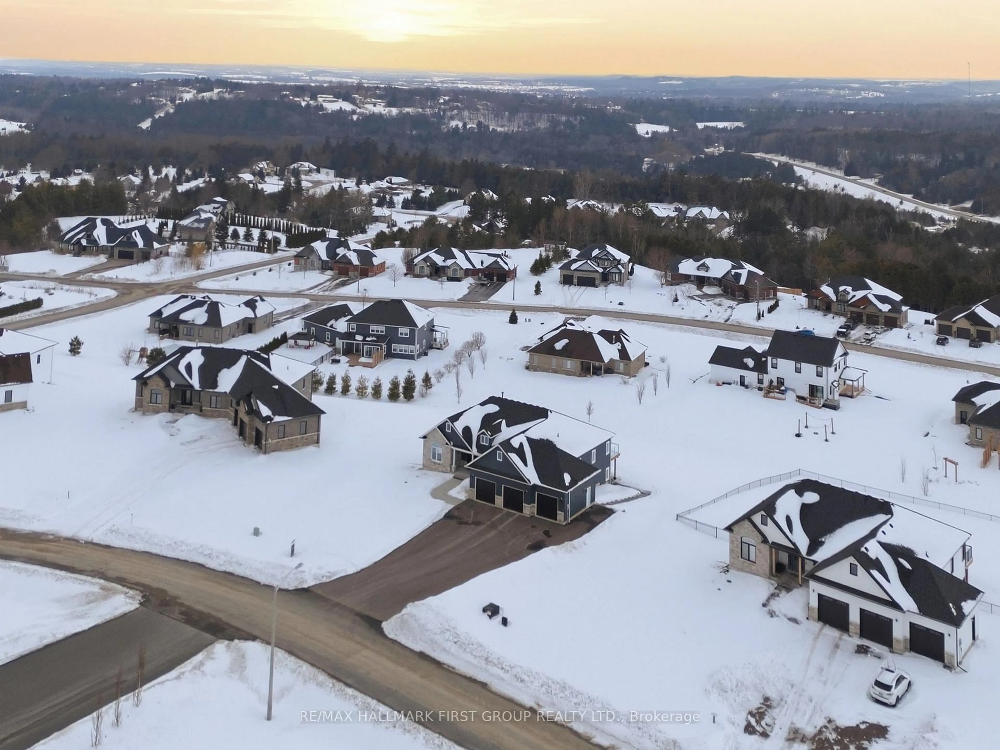 A pic from outside/outdoor area/front of a property/back of a property/a pic from drone, mountain view for 60 McCarty Dr, Cobourg Ontario K9A 0K5