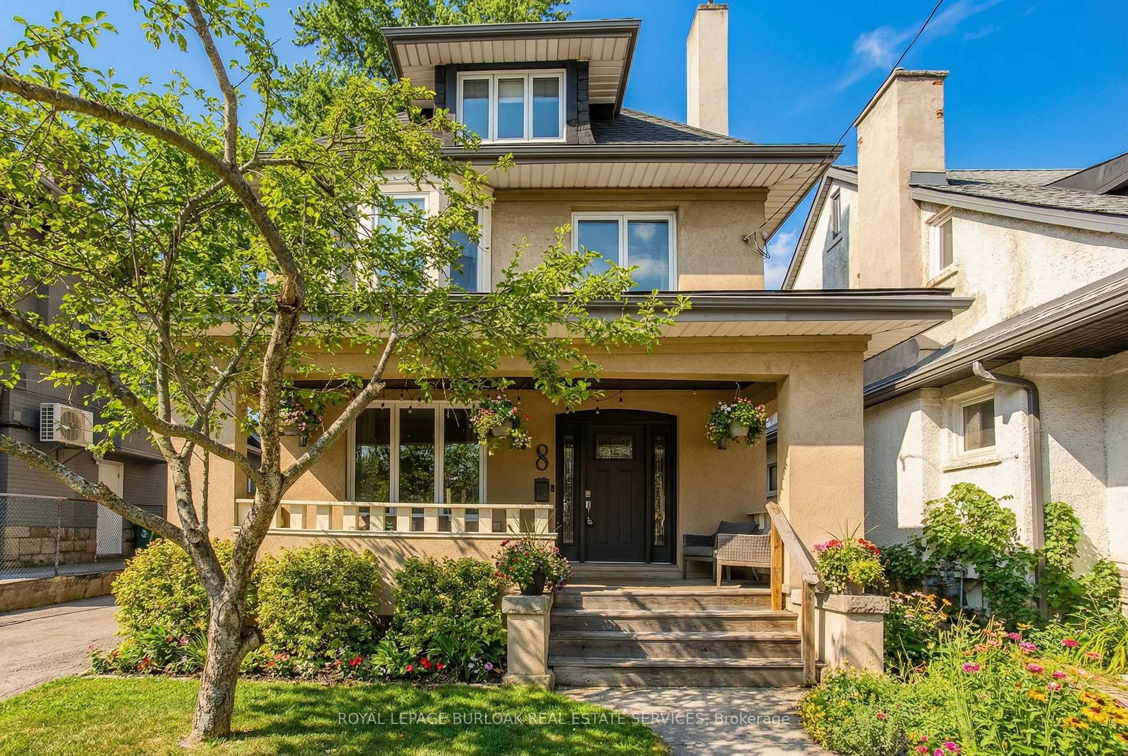 Home with brick exterior material, street for 8 Mapleside Ave, Hamilton Ontario L8P 3Y5