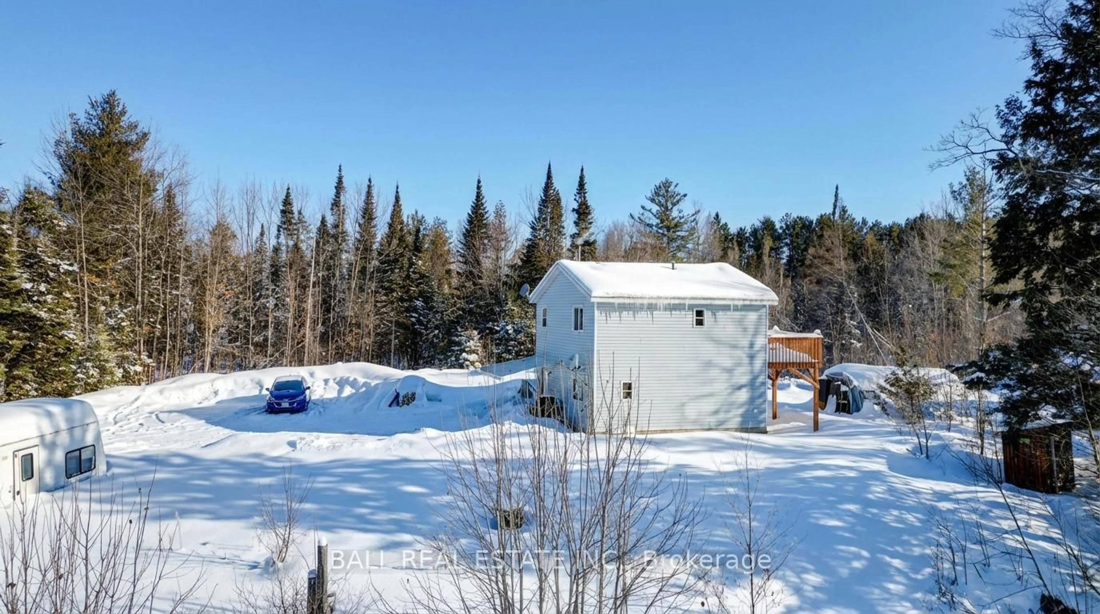 A pic from outside/outdoor area/front of a property/back of a property/a pic from drone, unknown for 18610 Highway 62 N, Madoc Ontario K0K 1Y0