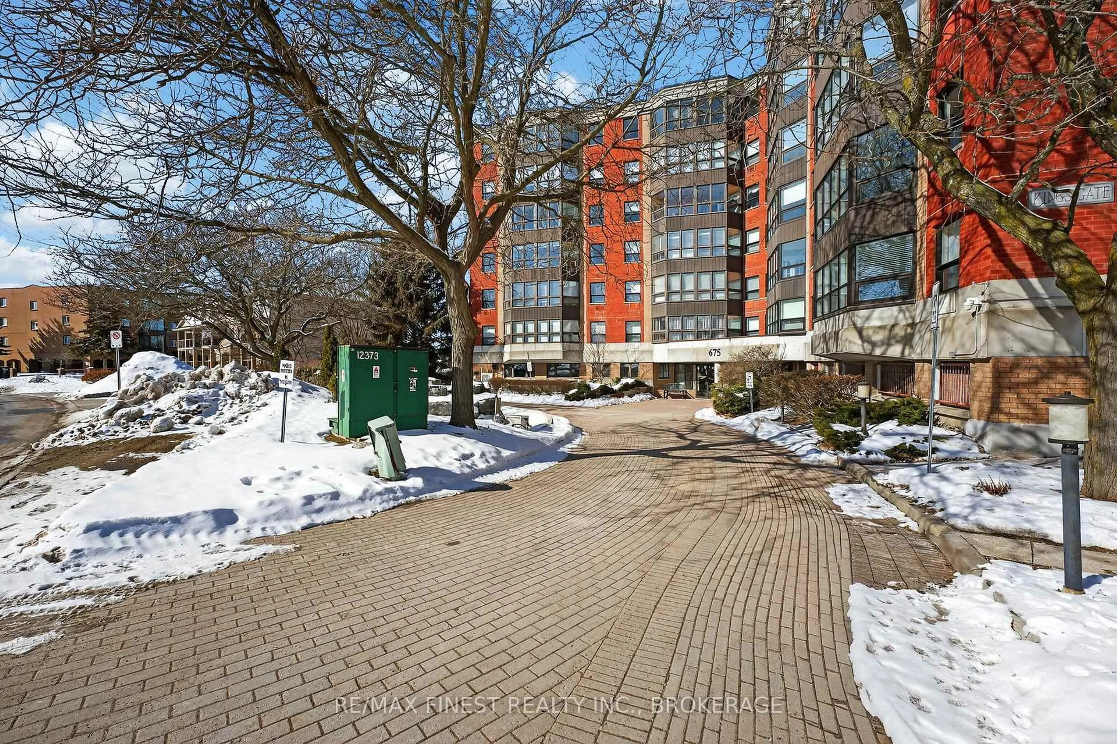 Patio, street for 675 Davis Dr #402, Kingston Ontario K7M 8L5