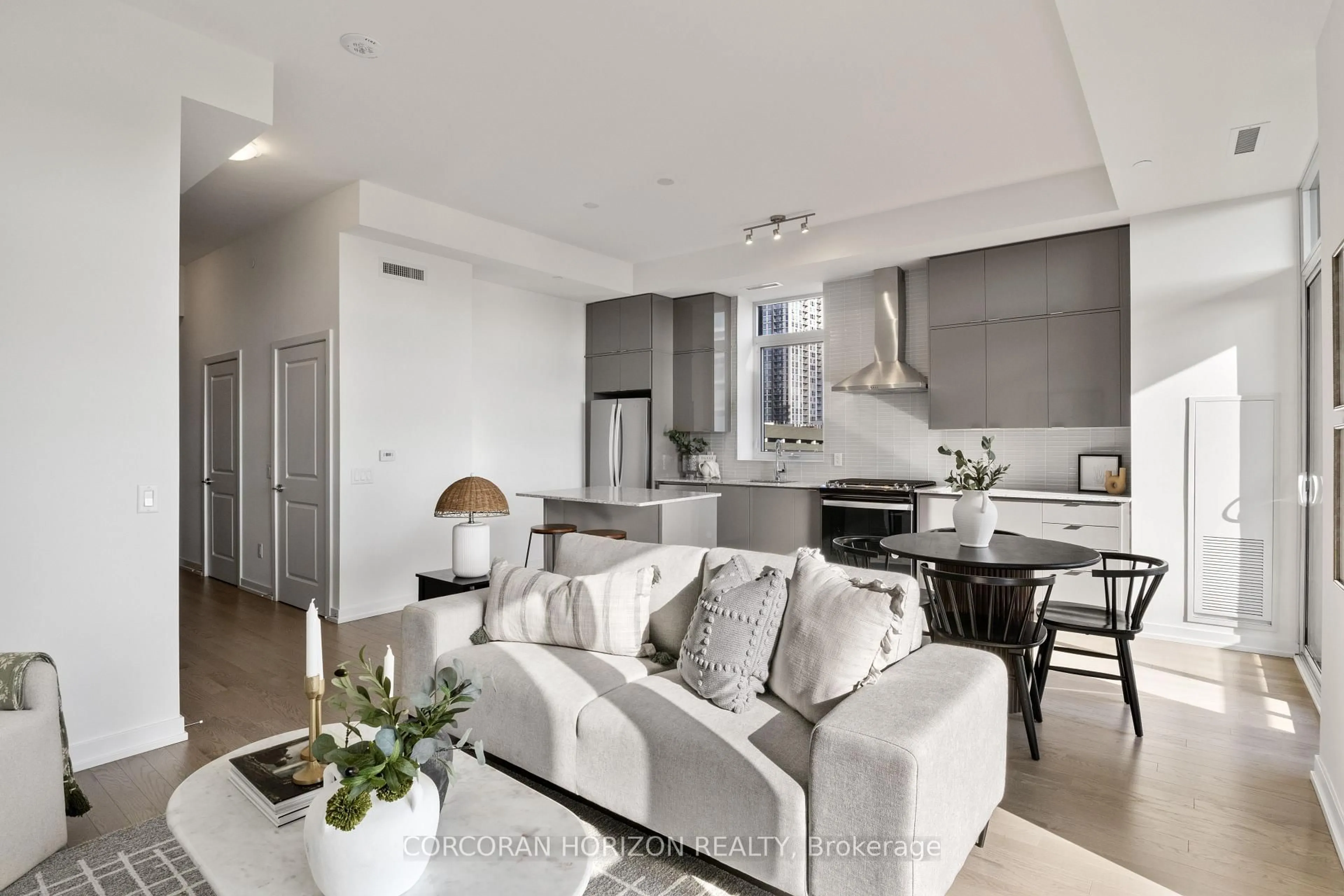 Open concept kitchen, unknown for 55 Duke St #420, Kitchener Ontario N2H 0C9