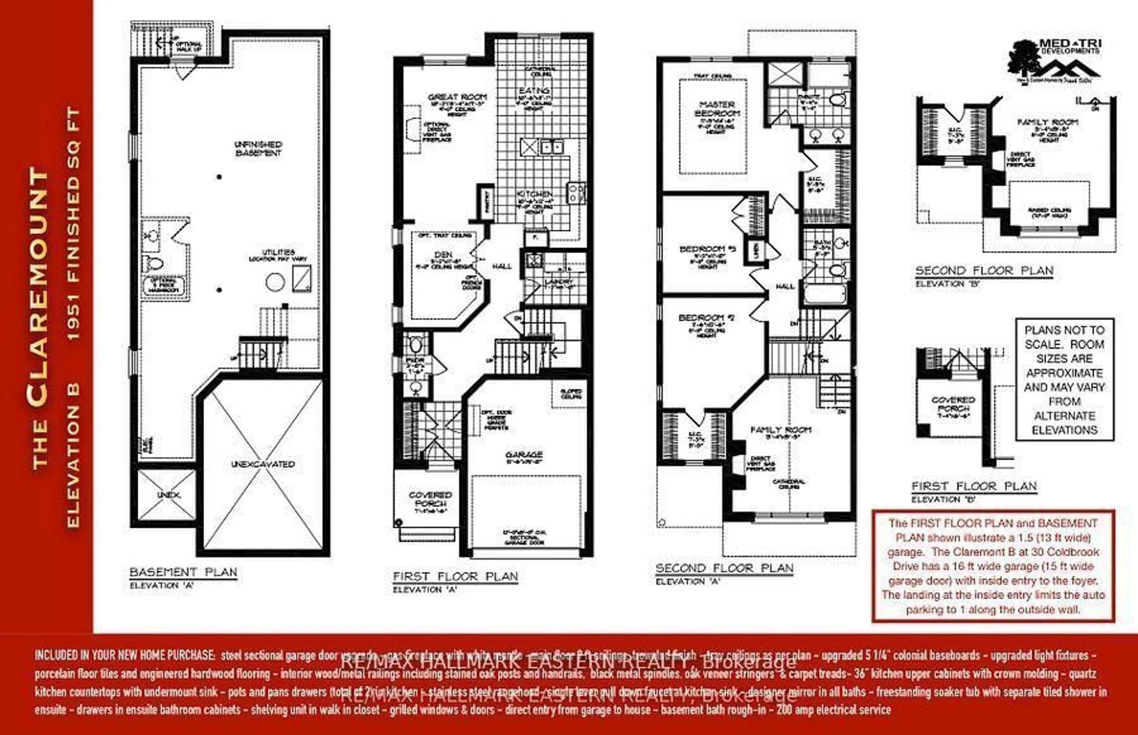 Floor plan for 30 Coldbrook Dr, Cavan Monaghan Ontario L0A 1G0