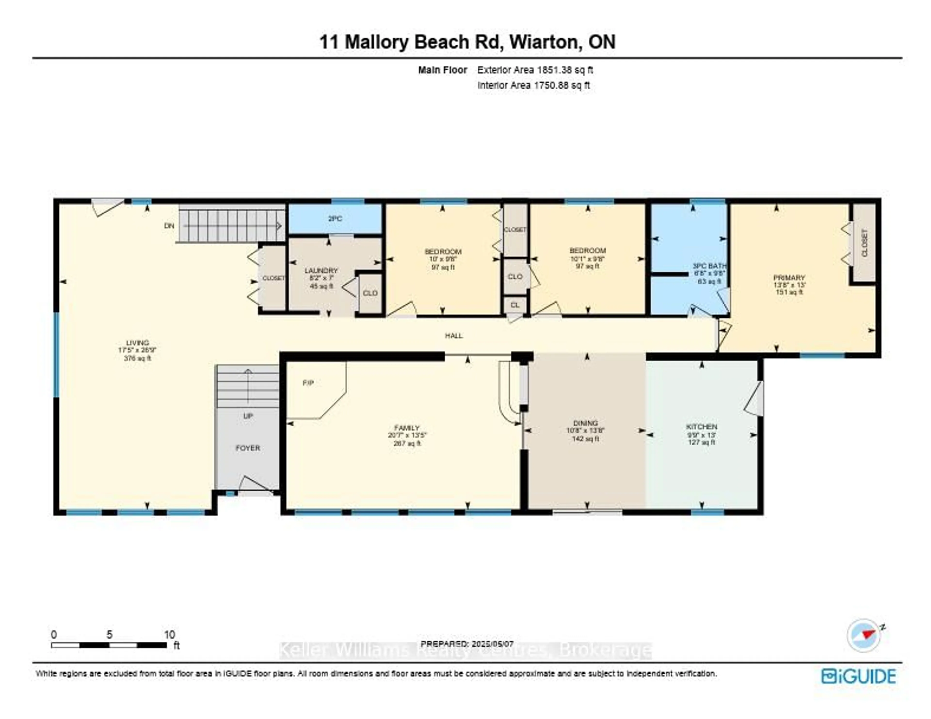 Floor plan for 11 Mallory Beach Rd, South Bruce Peninsula Ontario N0H 2T0