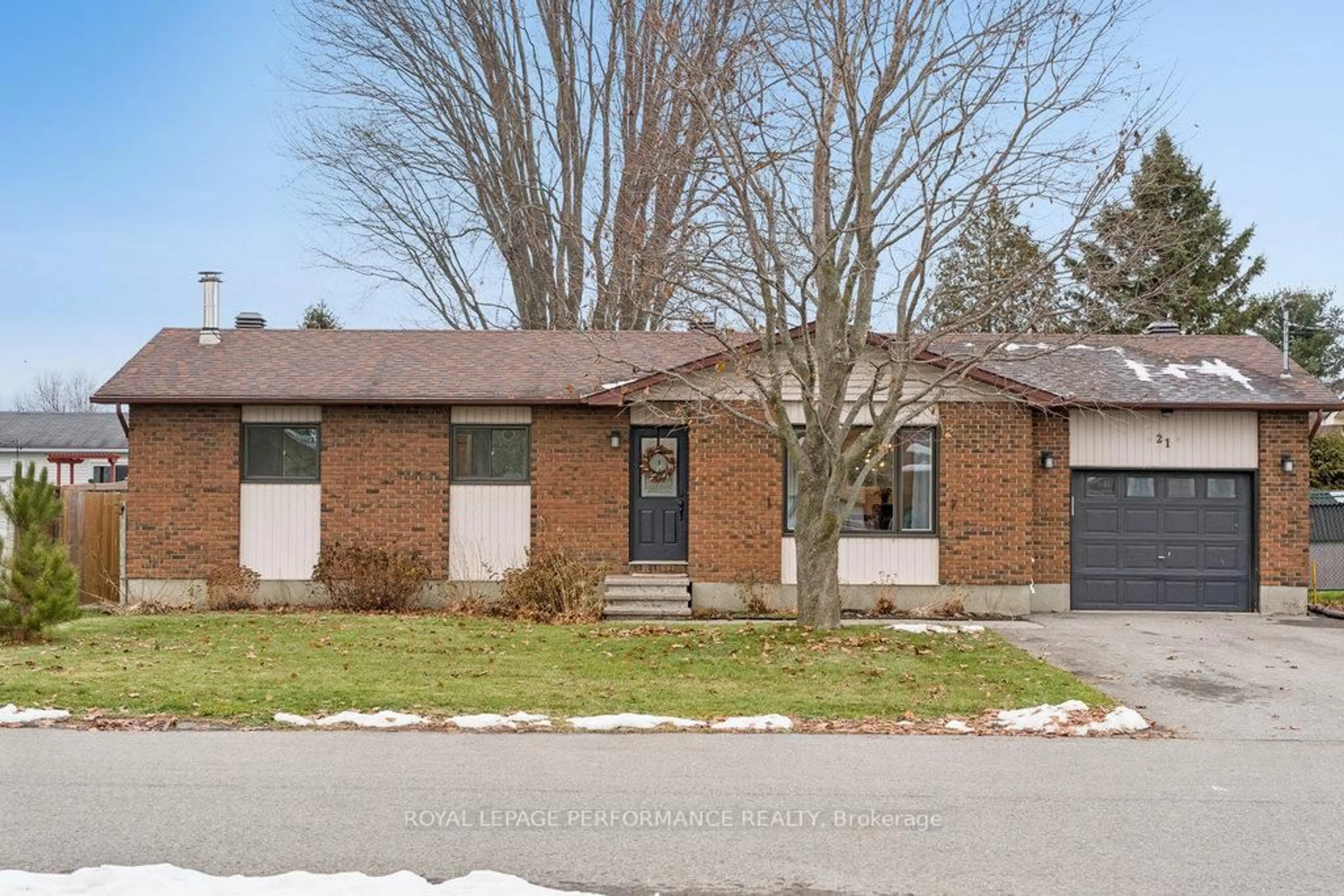 Home with brick exterior material, street for 21 Menard St, Russell Ontario K0A 1W1