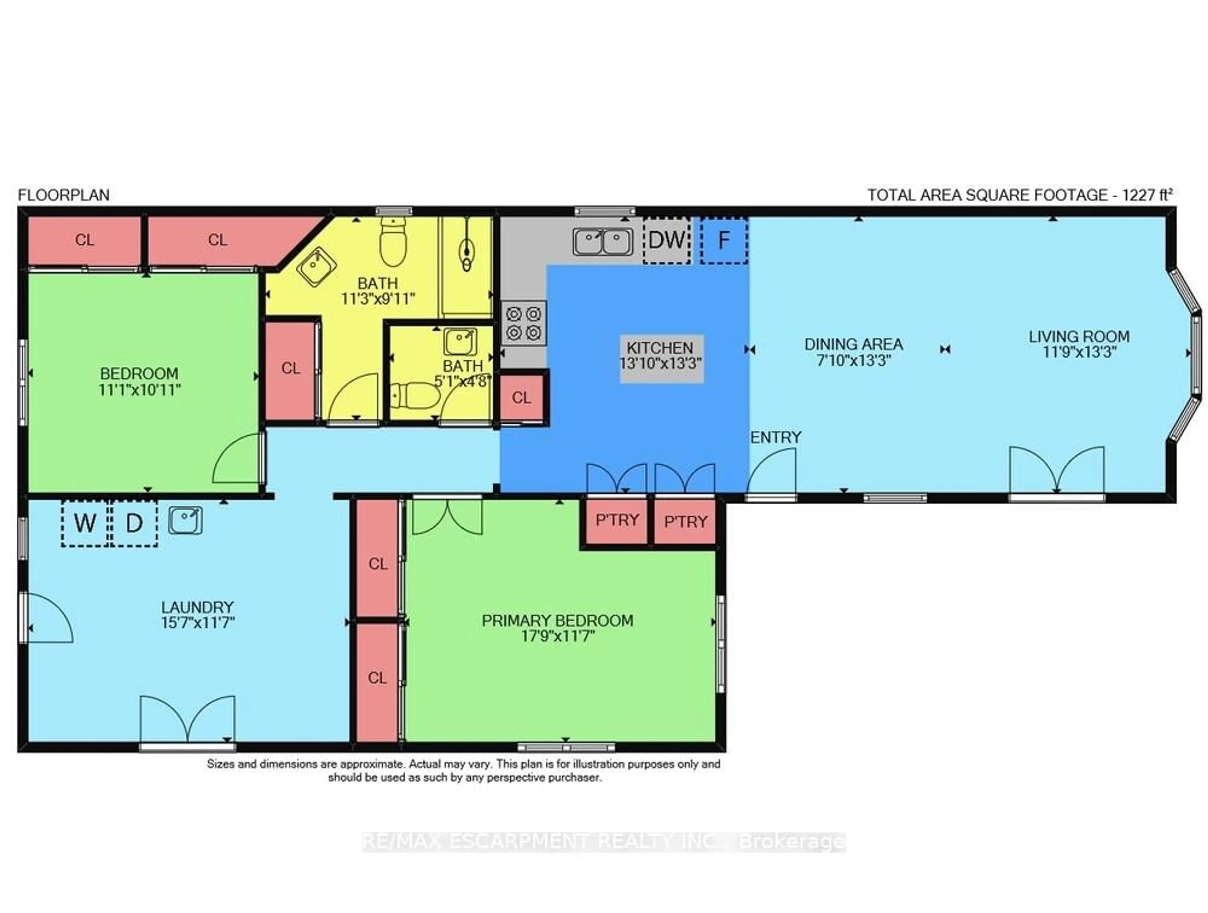 Floor plan for 3033 Townline Rd #92, Fort Erie Ontario L0S 1S1