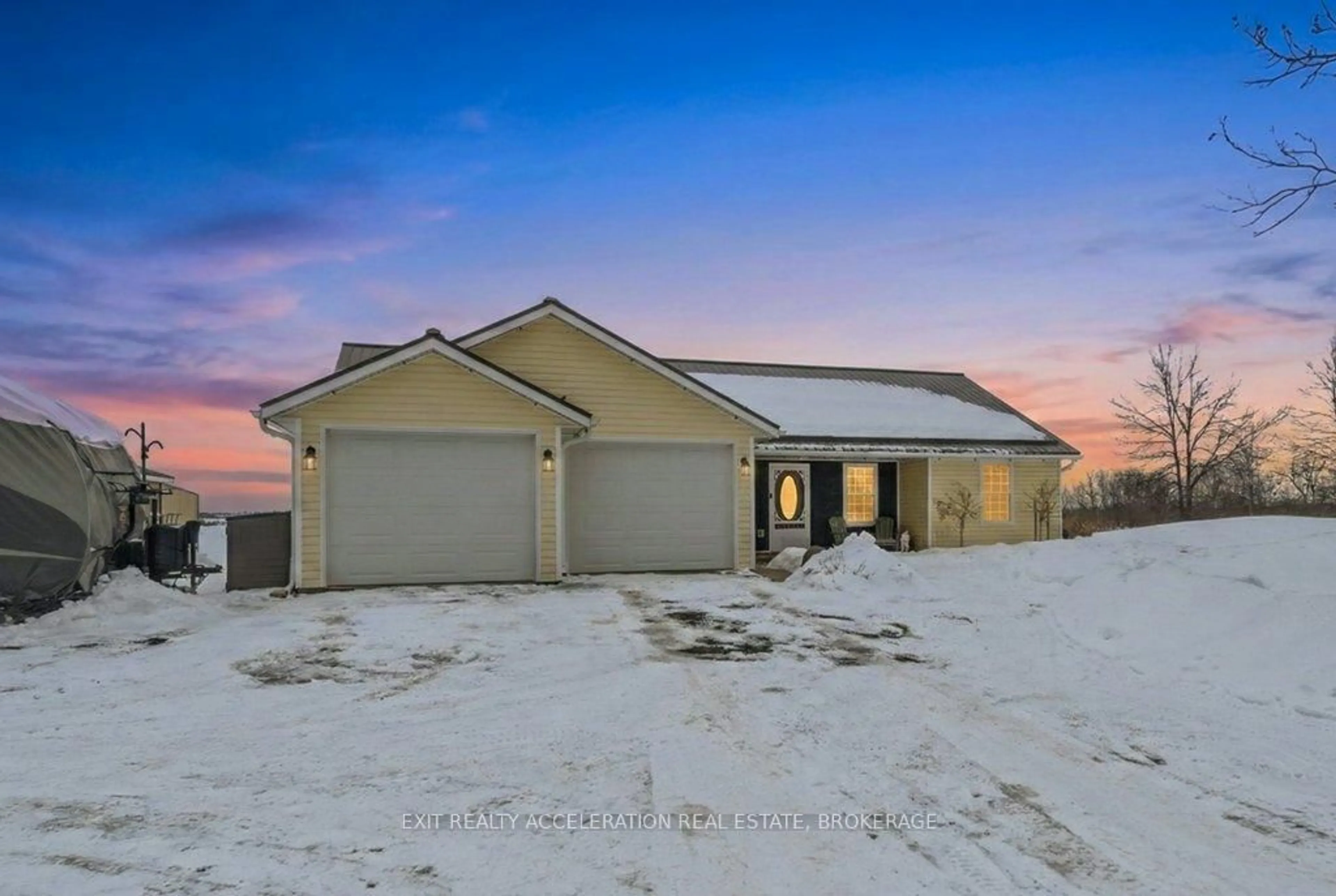 A pic from outside/outdoor area/front of a property/back of a property/a pic from drone, unknown for 494 County Rd 8, Napanee Ontario K7R 3K6