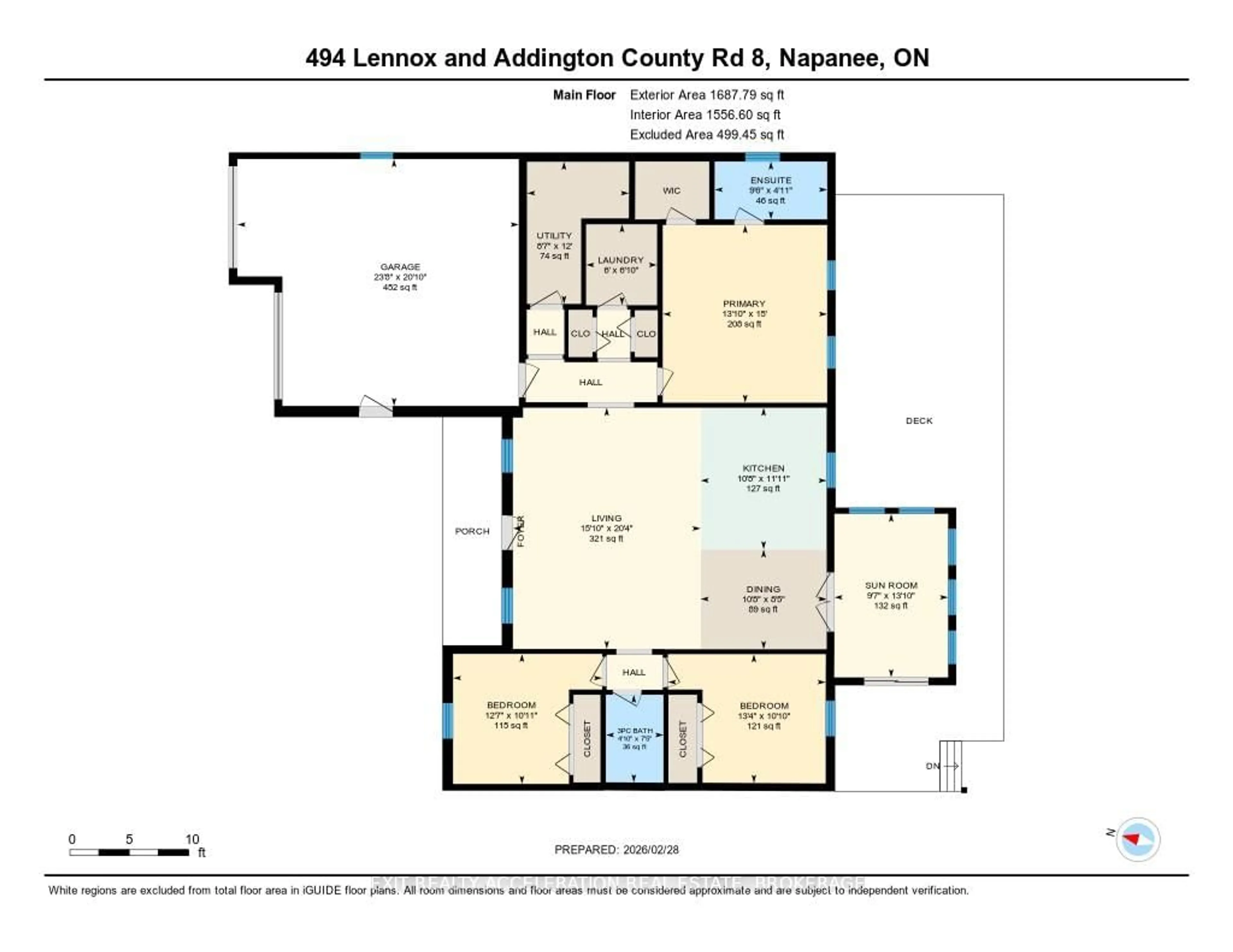 Floor plan for 494 County Rd 8, Napanee Ontario K7R 3K6