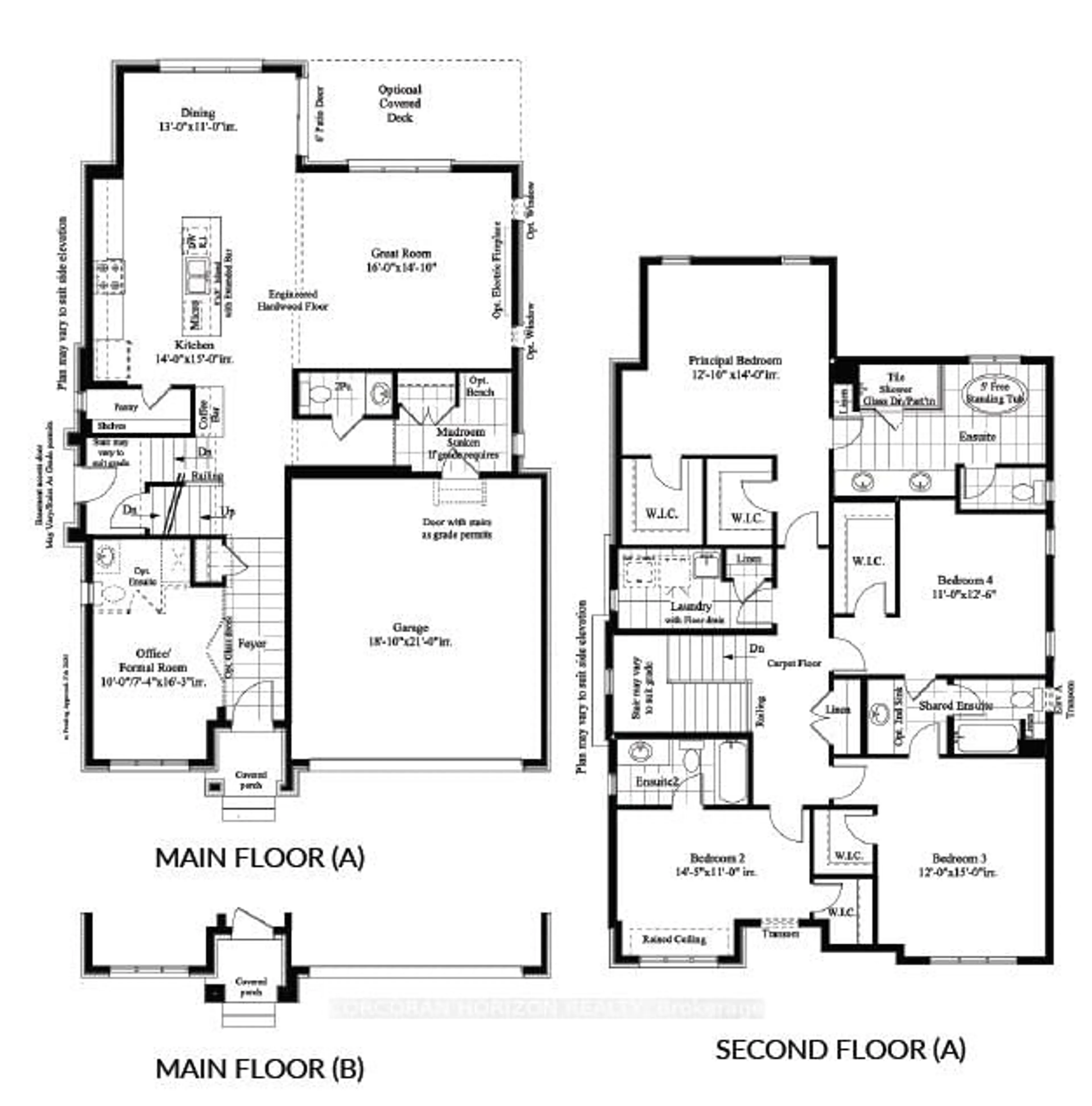 Floor plan for 45 Autumn Willow Dr, Waterloo Ontario N2V 0C5