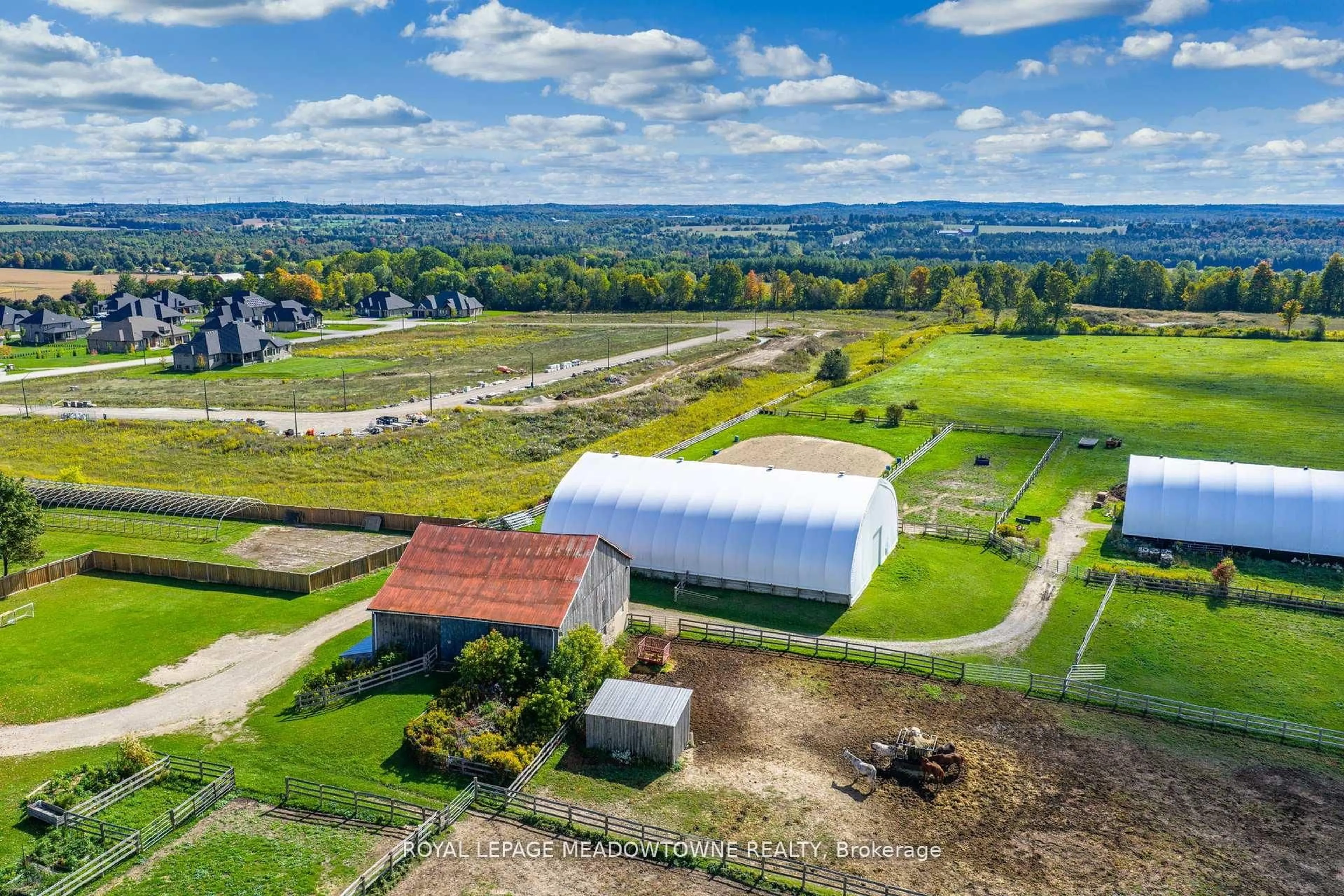 A pic from outside/outdoor area/front of a property/back of a property/a pic from drone, building for 8863 Wellington 124 Rd, Erin Ontario N1H 6H7