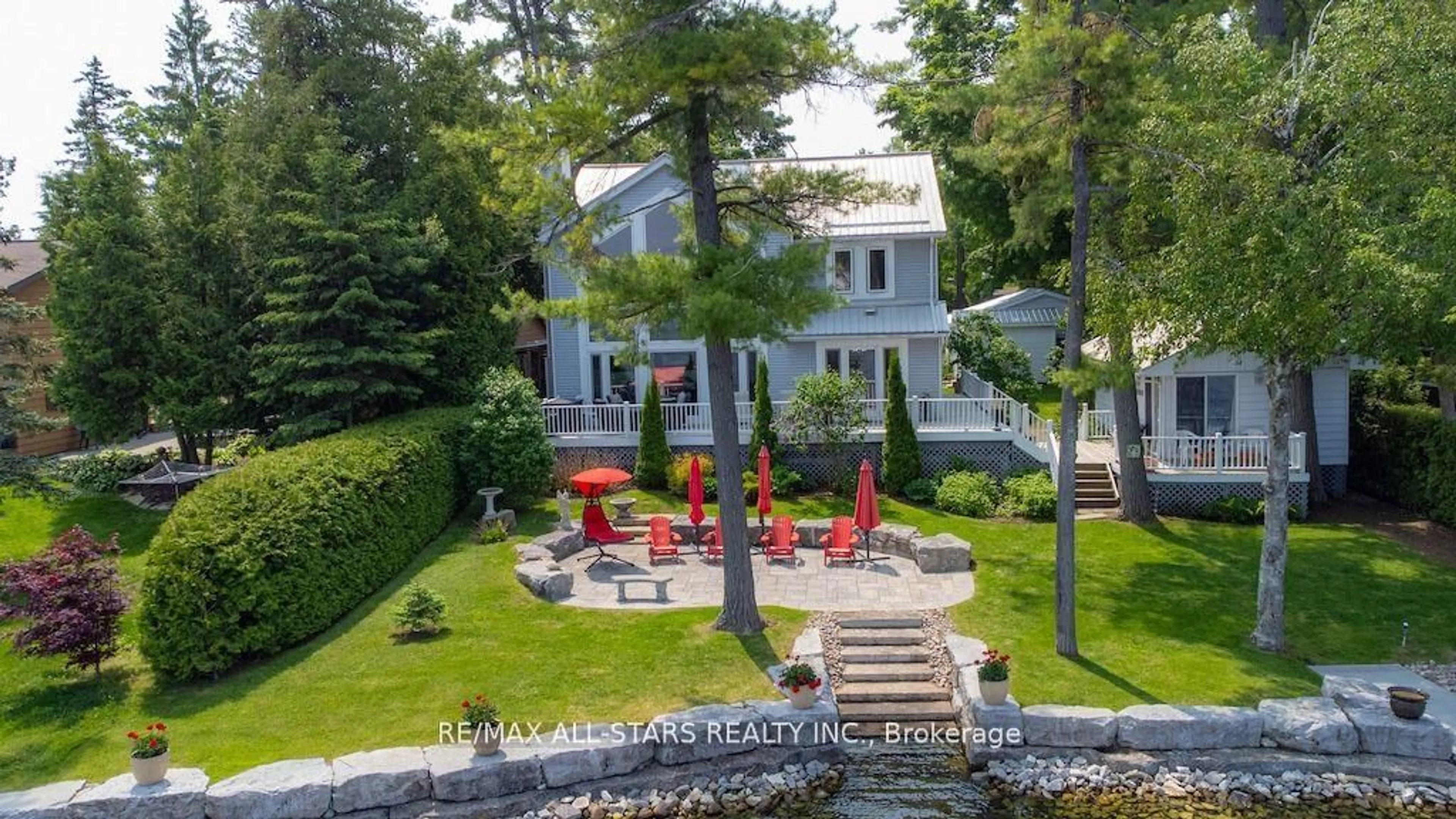 A pic from outside/outdoor area/front of a property/back of a property/a pic from drone, unknown for 24 Goodman Rd, Kawartha Lakes Ontario K0M 1N0