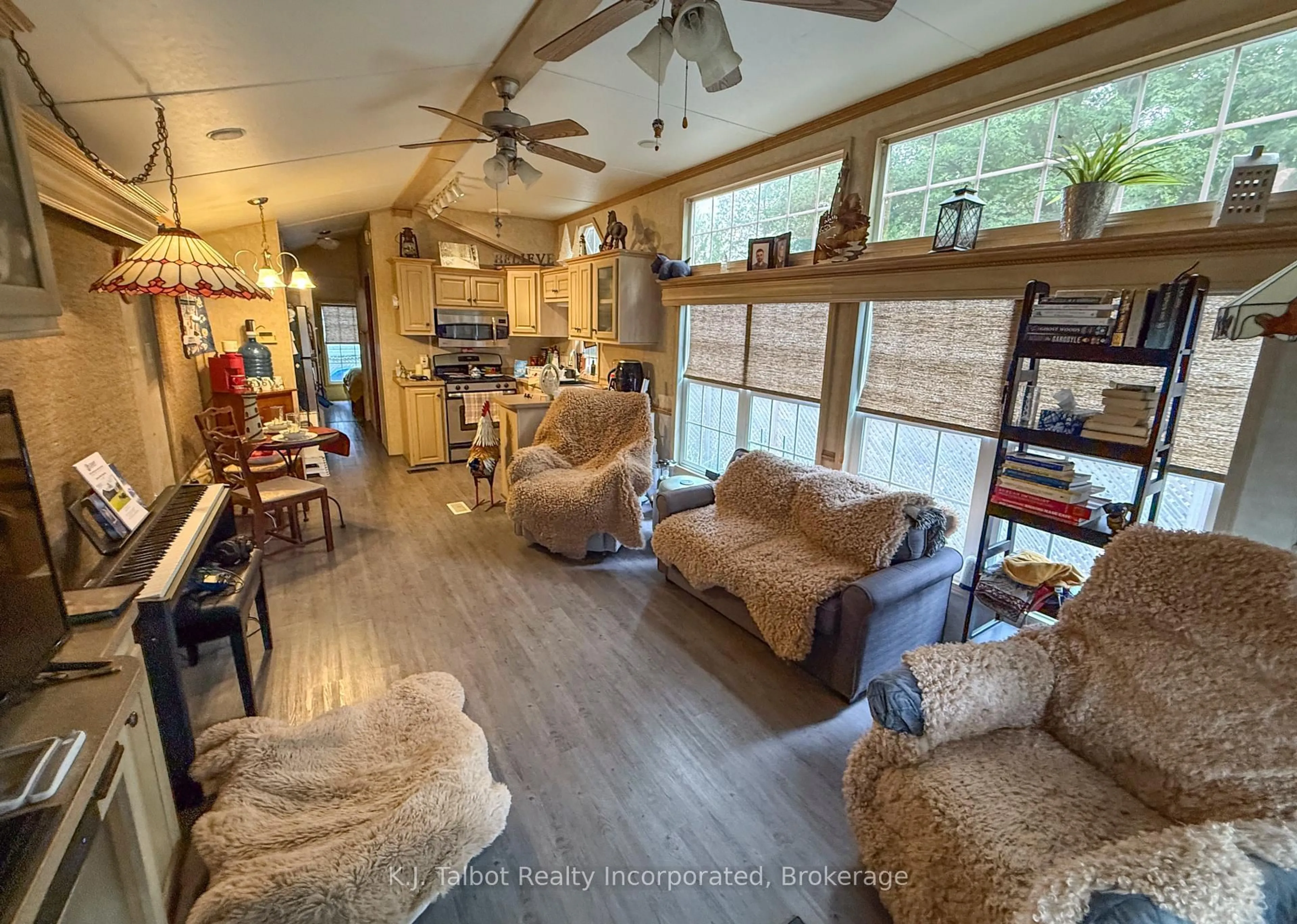 Living room with furniture, unknown for 77719 BLUEWATER Highway #36 BEACON LN, Bluewater Ontario N0M 1G0