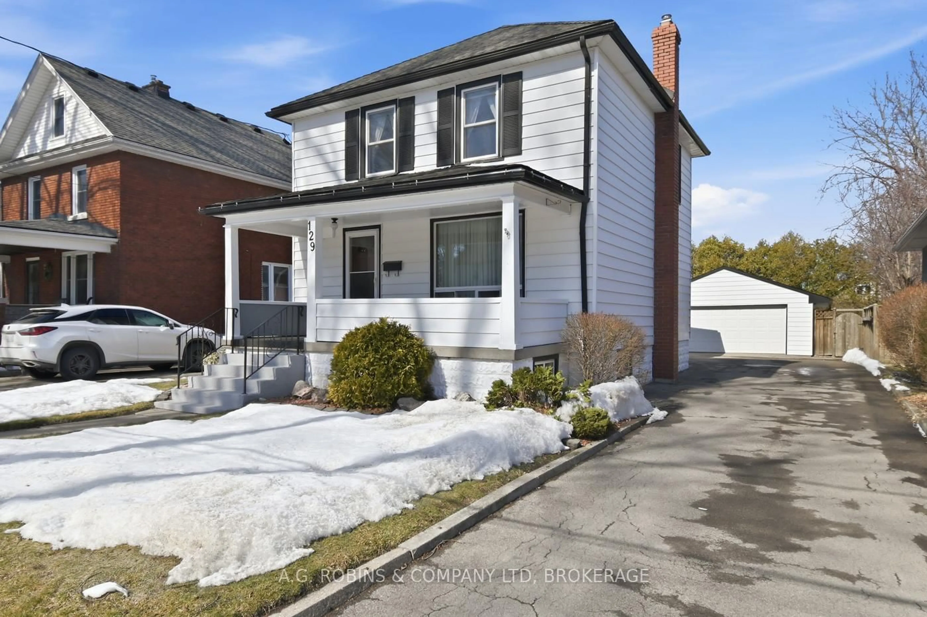 Home with brick exterior material, street for 129 Adelaide St, Port Colborne Ontario L3K 2W4