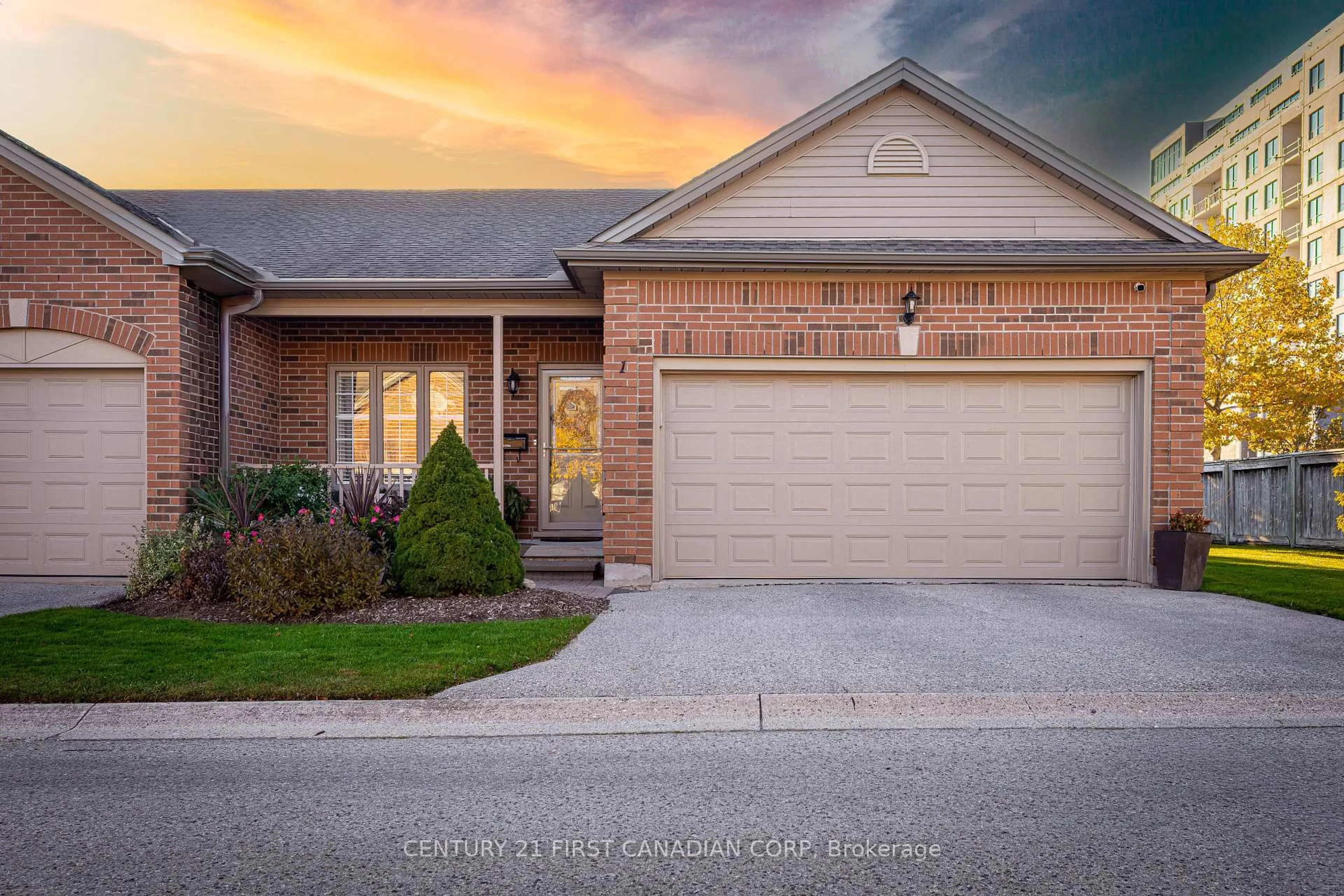 Home with brick exterior material, street for 205 North Centre Rd #1, London North Ontario N5X 4E2