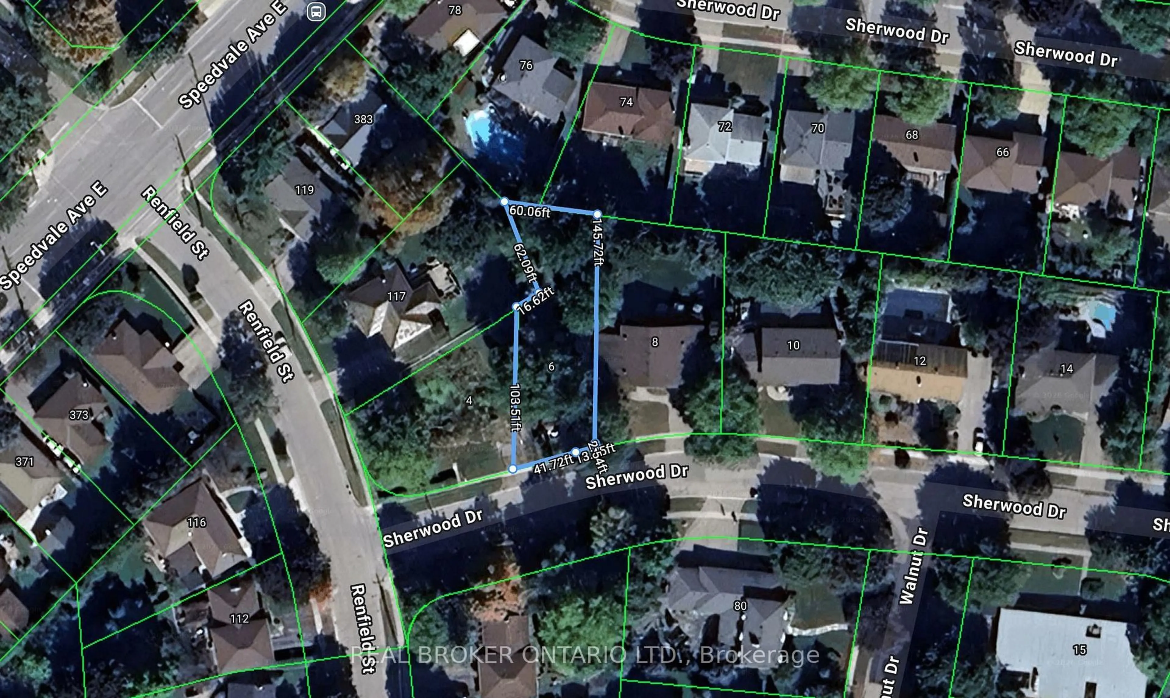 A pic from outside/outdoor area/front of a property/back of a property/a pic from drone, street for 6 Sherwood Dr, Guelph Ontario N1E 1R6