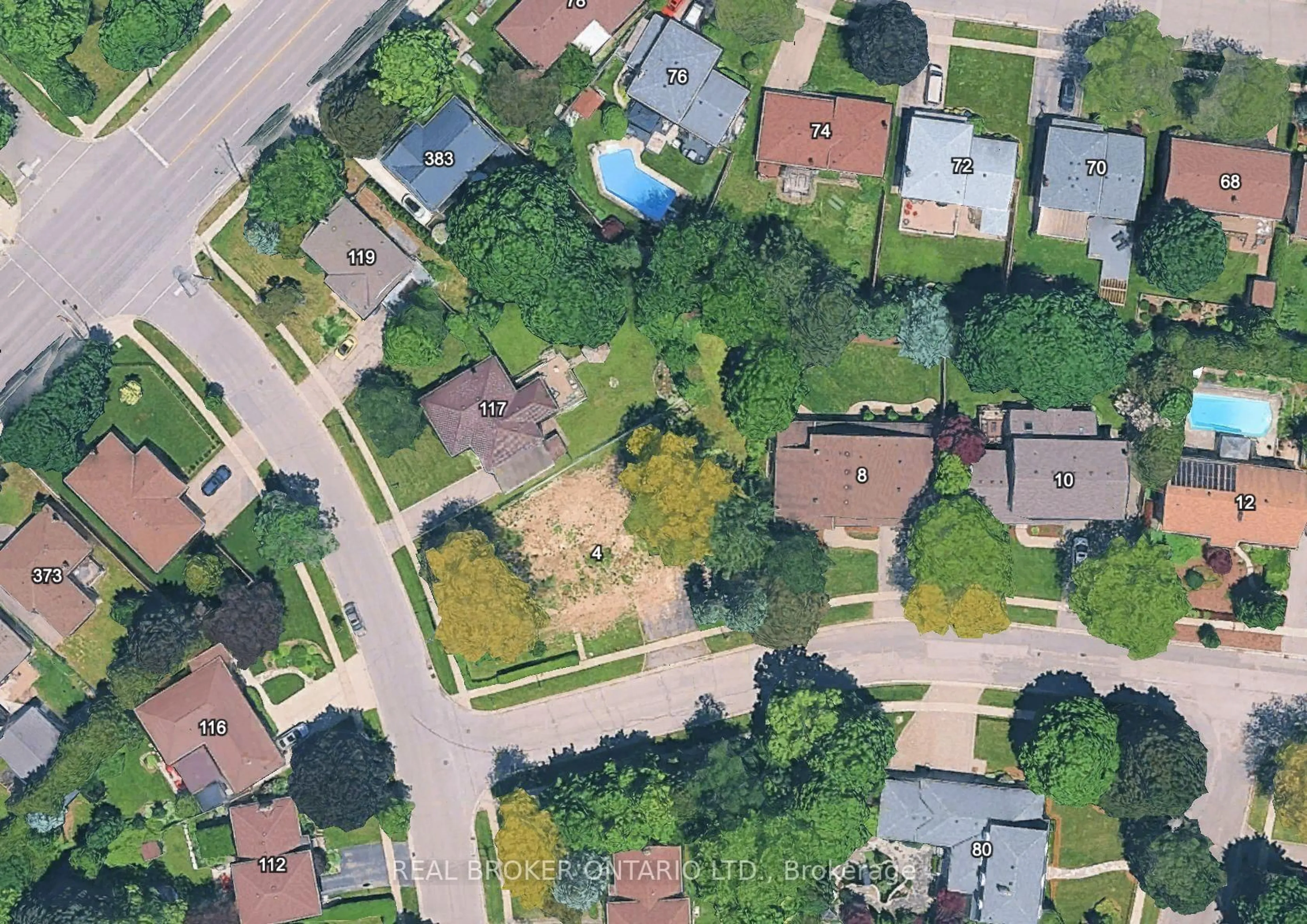 A pic from outside/outdoor area/front of a property/back of a property/a pic from drone, street for 6 Sherwood Dr, Guelph Ontario N1E 1R6