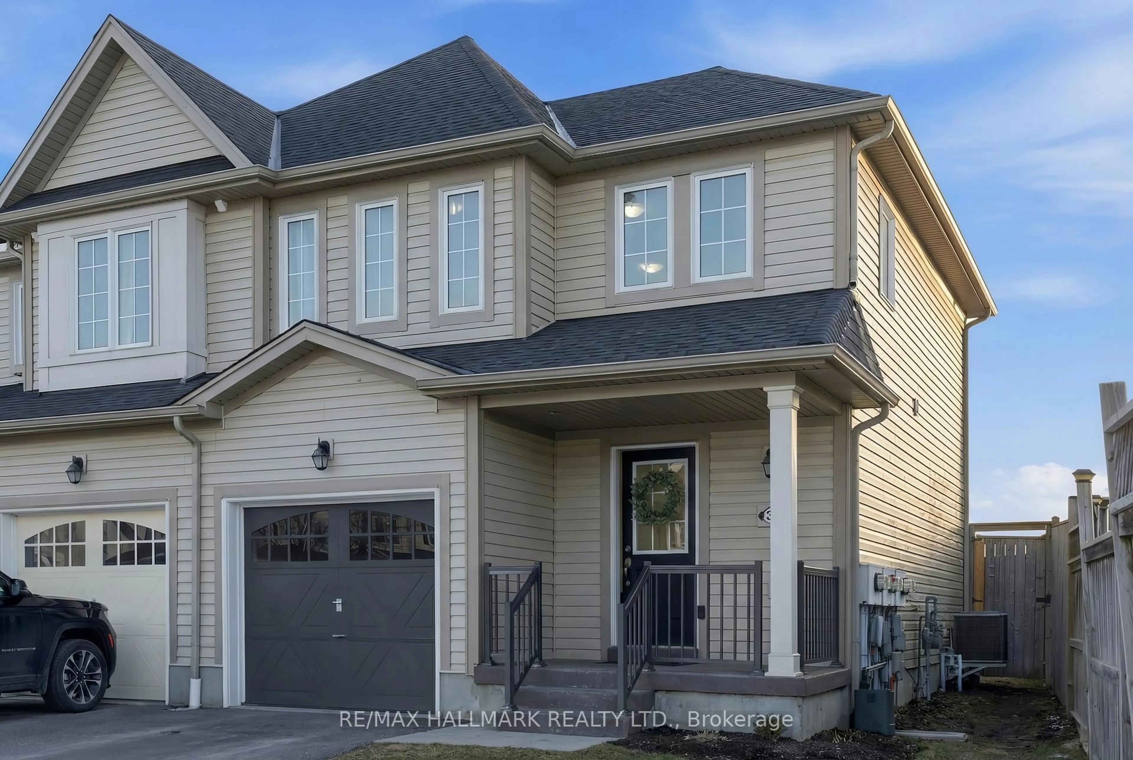 Home with vinyl exterior material, street for 30 Trowbridge St, Woolwich Ontario N0B 1M0