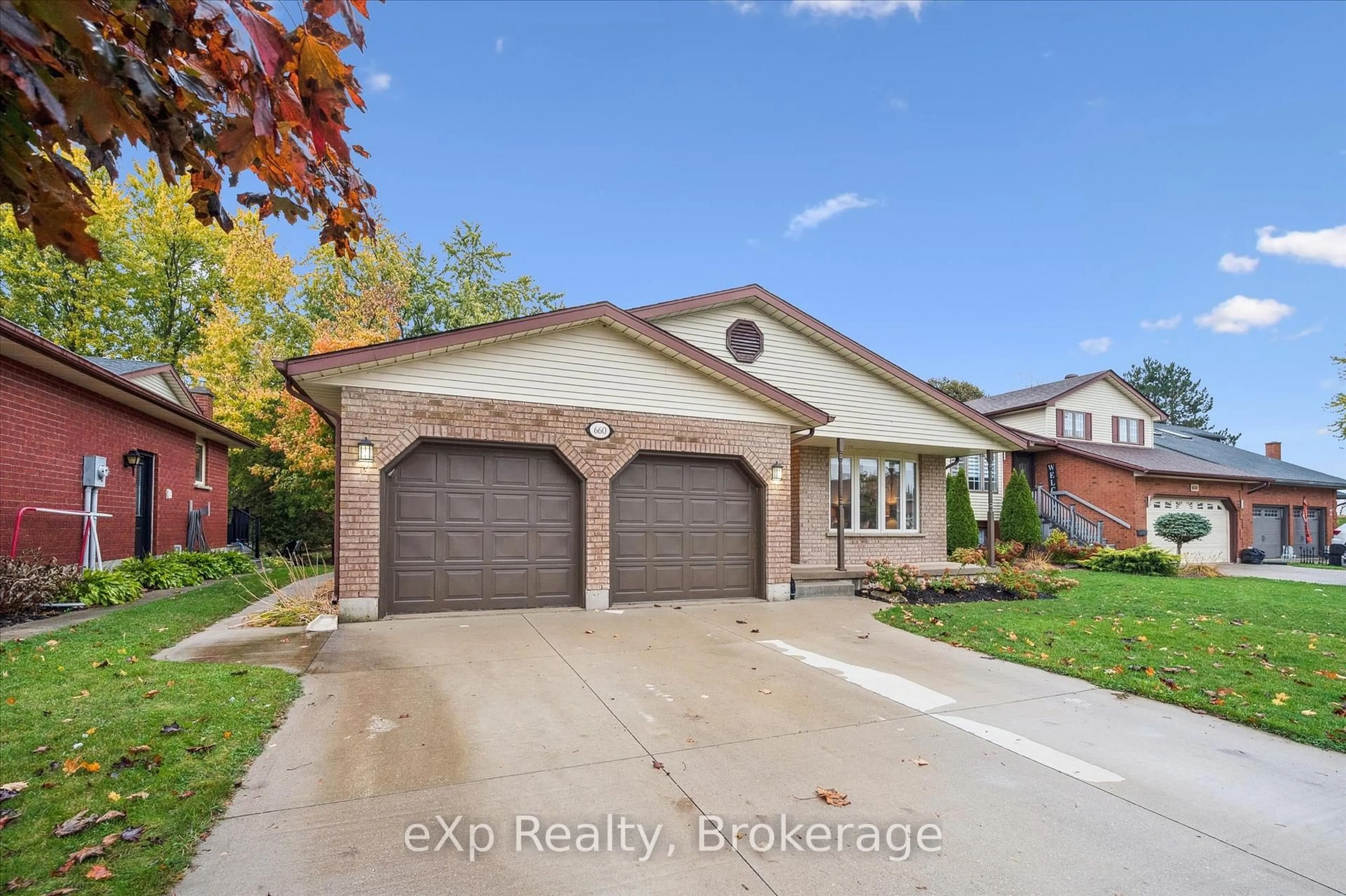 Home with brick exterior material, street for 660 Maple Ave, North Perth Ontario N3W 3G5