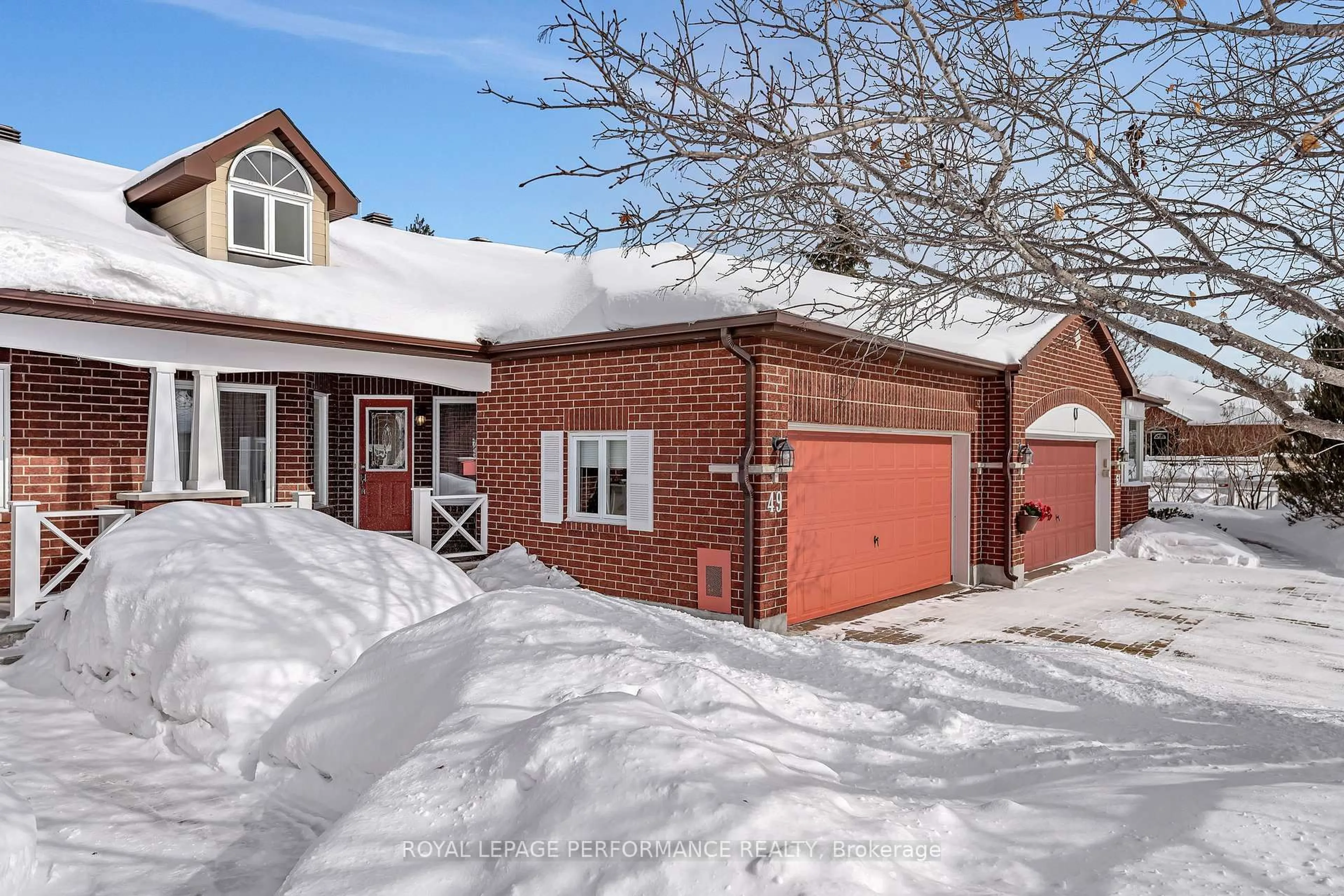 Home with brick exterior material, street for 49 Peregrine Cres, Kanata Ontario K2M 2T2