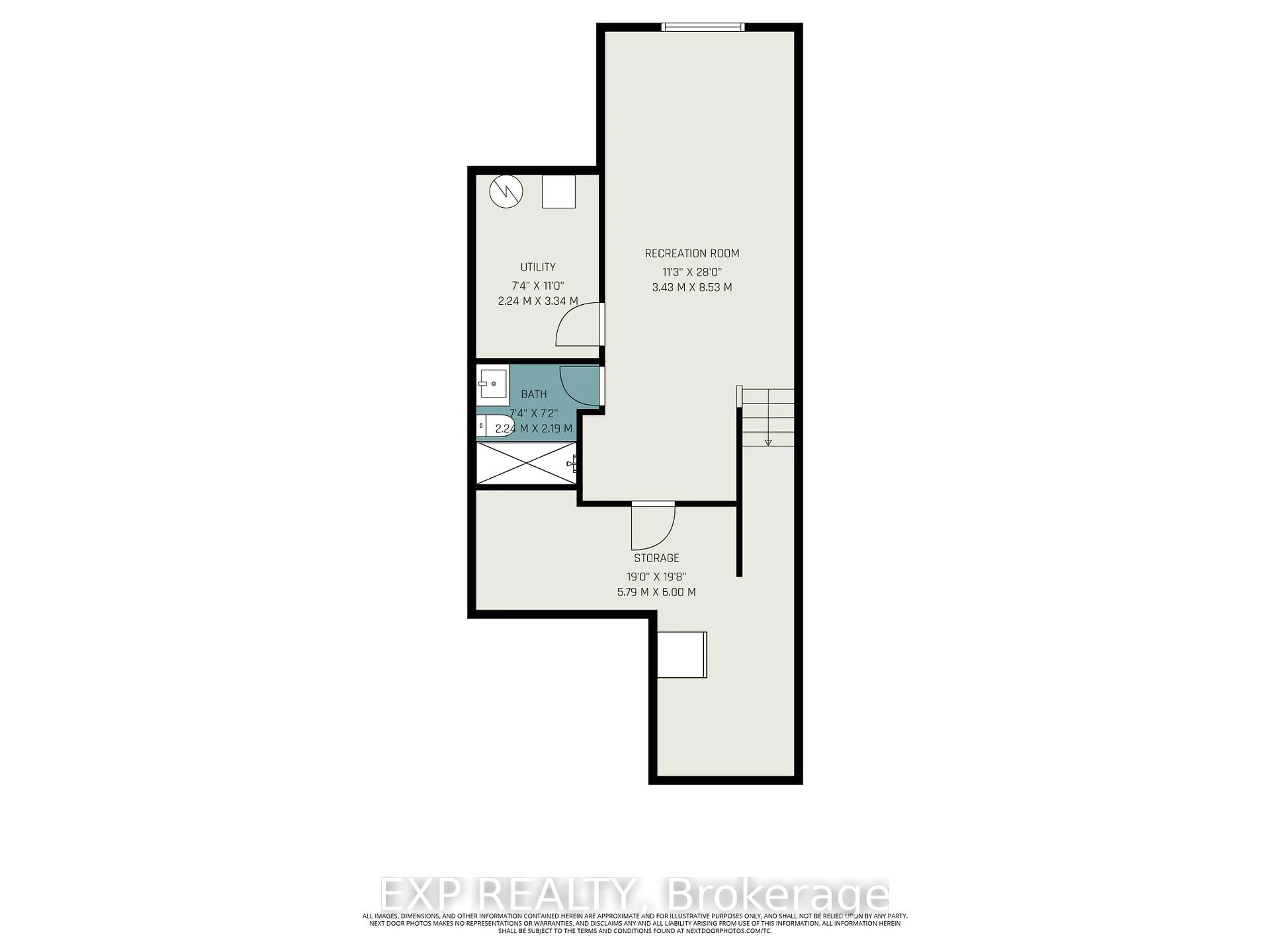 Floor plan for 567 Rathburn Lane, Ottawa Ontario K1T 0T3