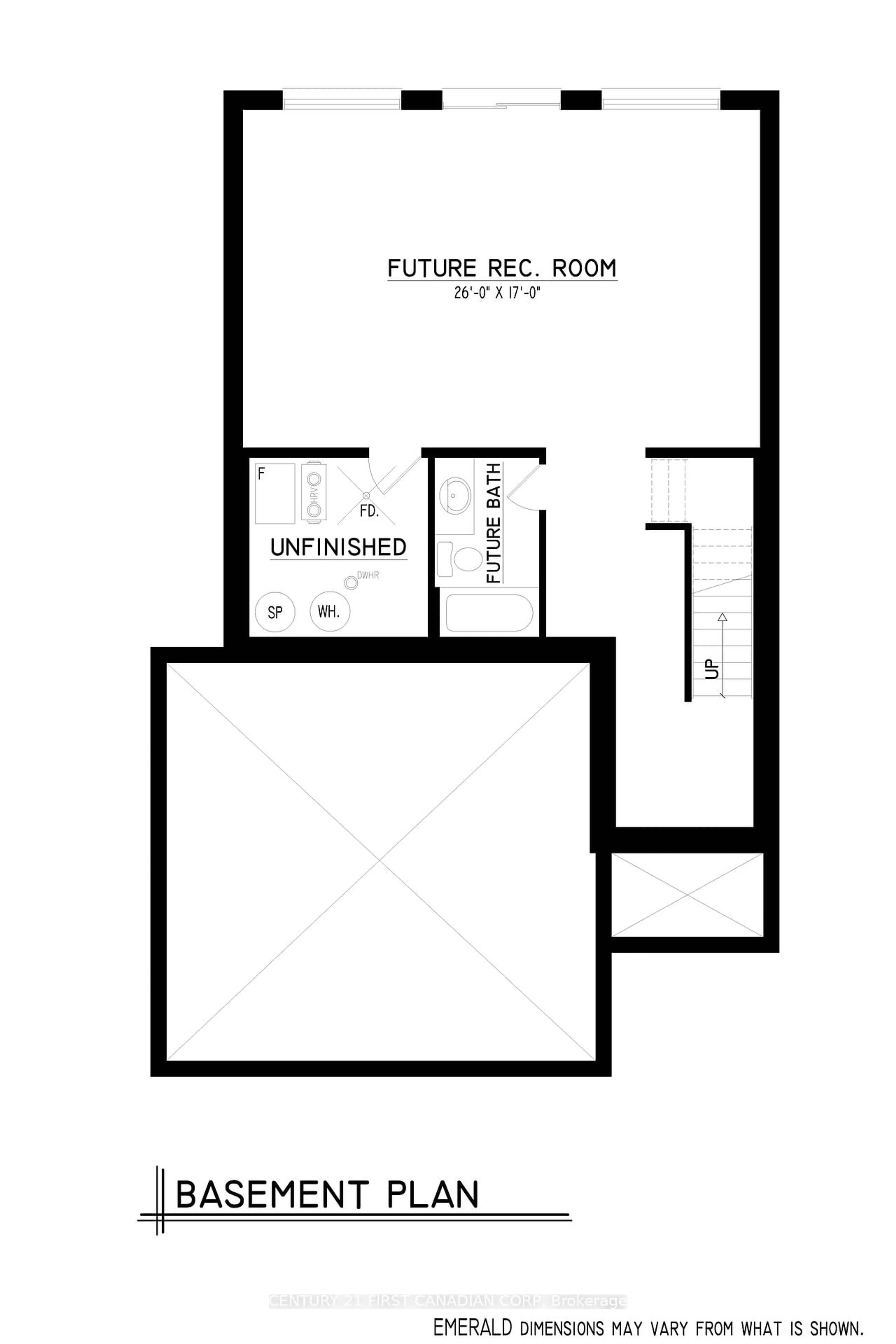 Floor plan for 852 Gatestone Rd, London South Ontario N6M 0L6