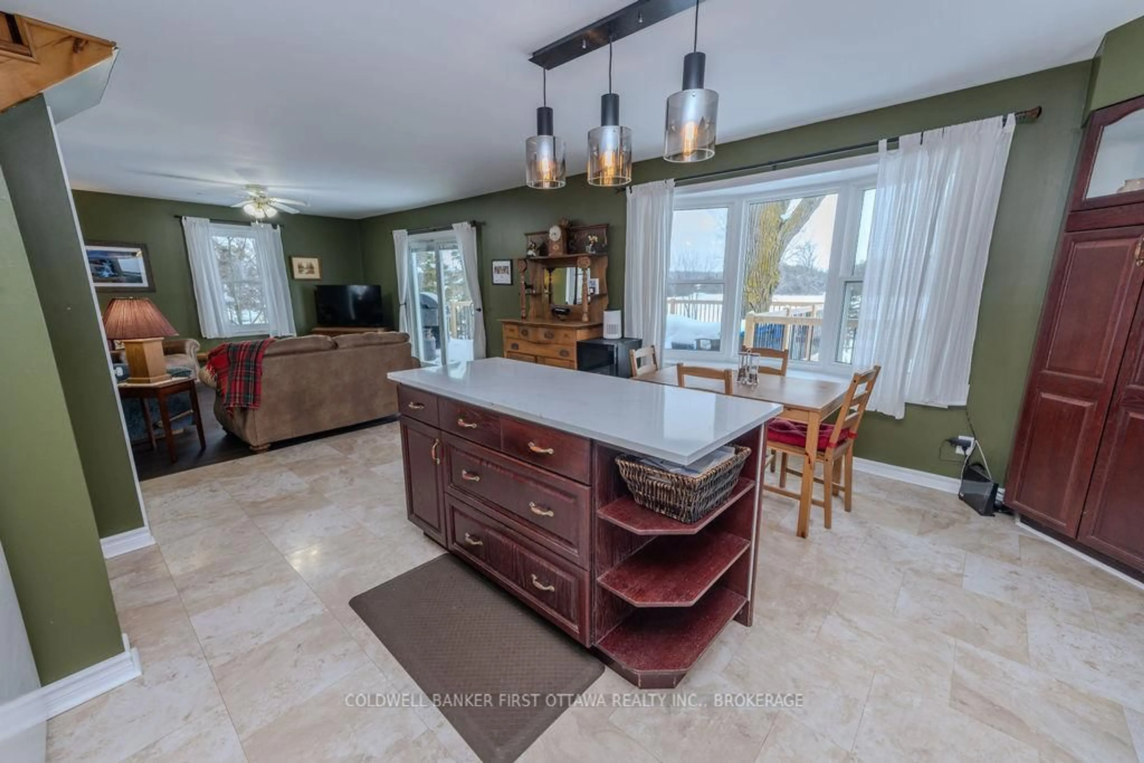 Open concept kitchen, ceramic/tile floor for 66 Homestead Rd, Greater Napanee Ontario K0K 2W0