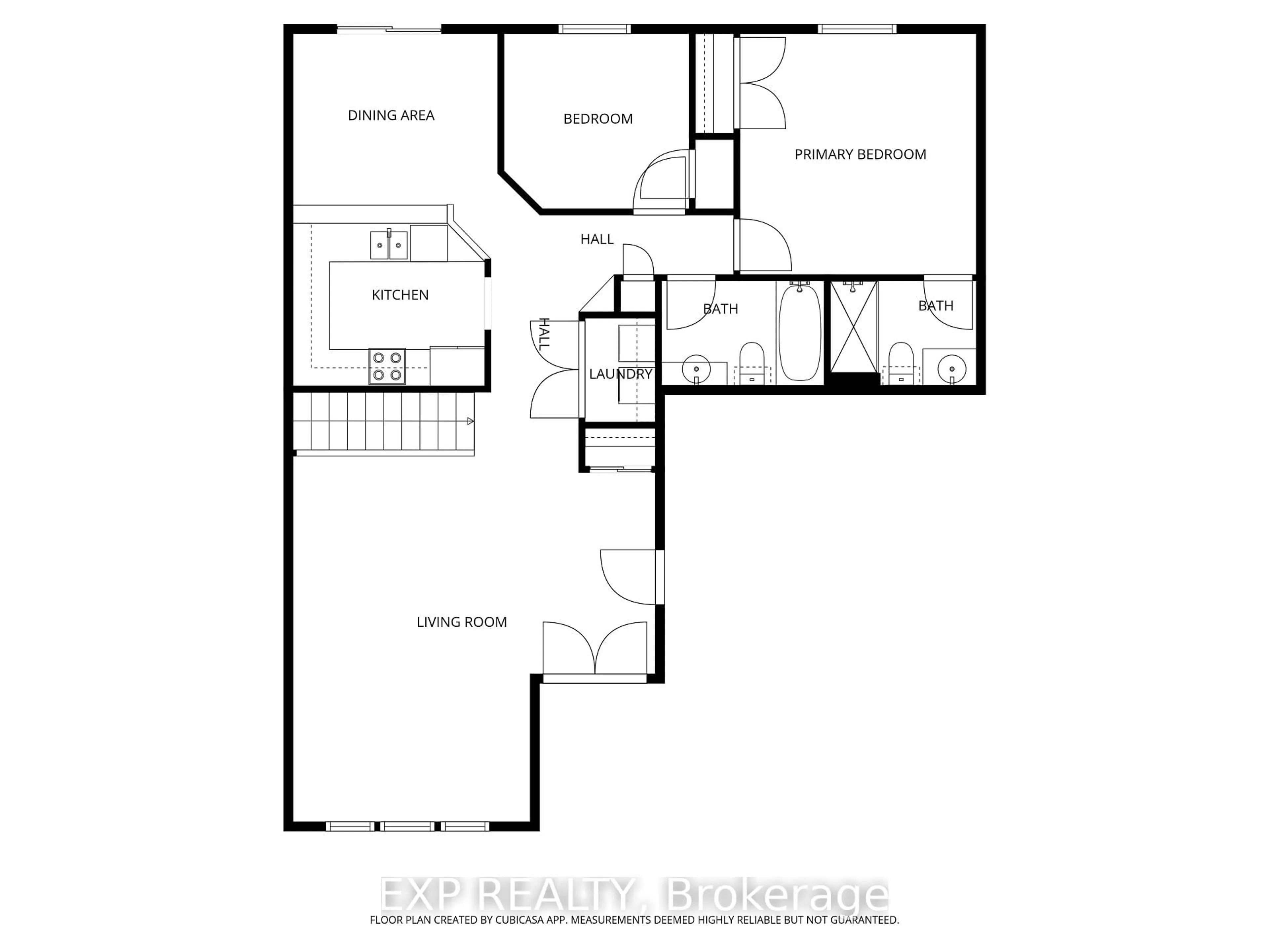 Floor plan for 638 Wharncliffe Rd #7, London South Ontario N6J 2N4