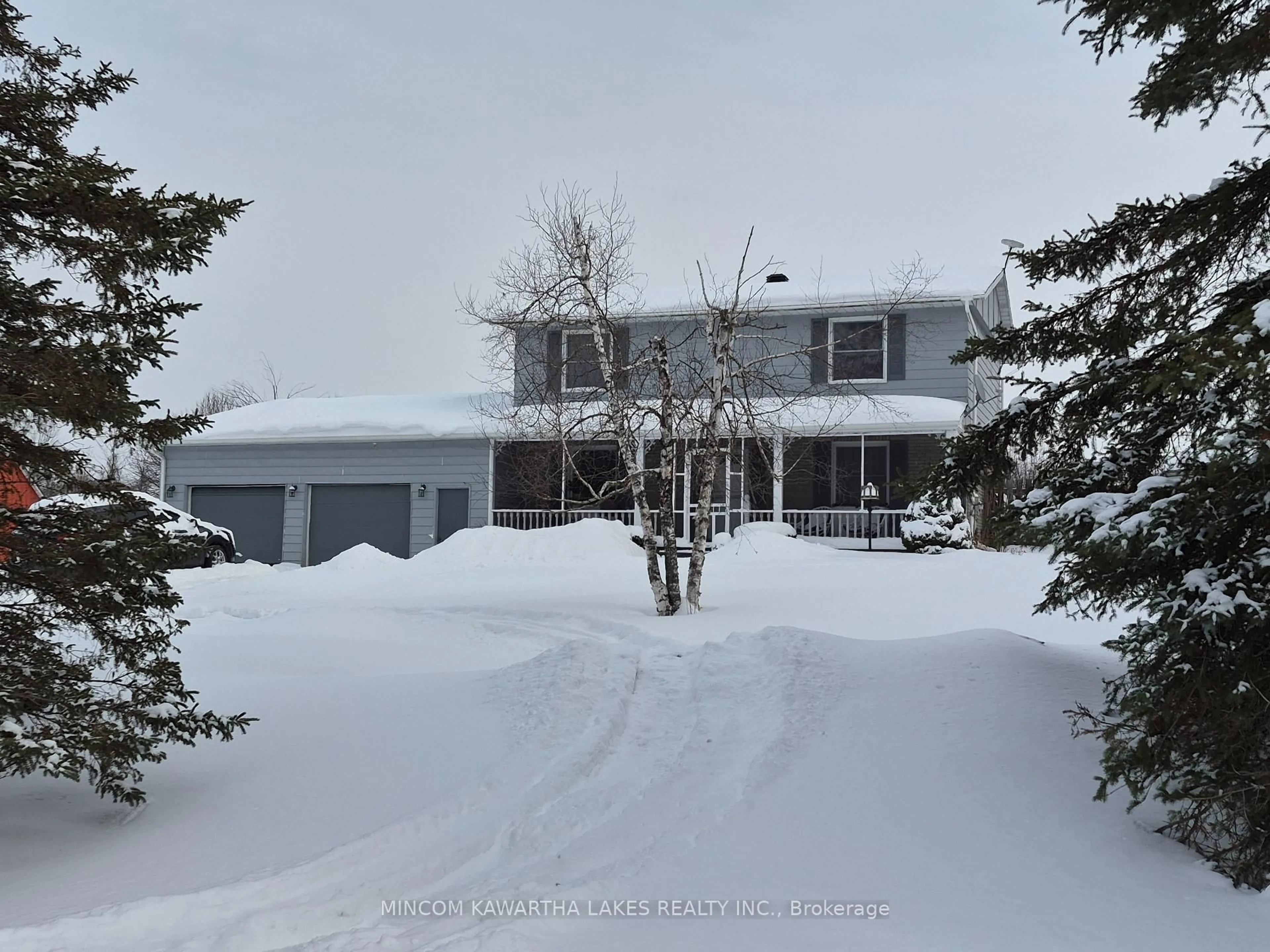 A pic from outside/outdoor area/front of a property/back of a property/a pic from drone, street for 1405 Hiawatha Line, Otonabee-South Monaghan Ontario K9J 6X8