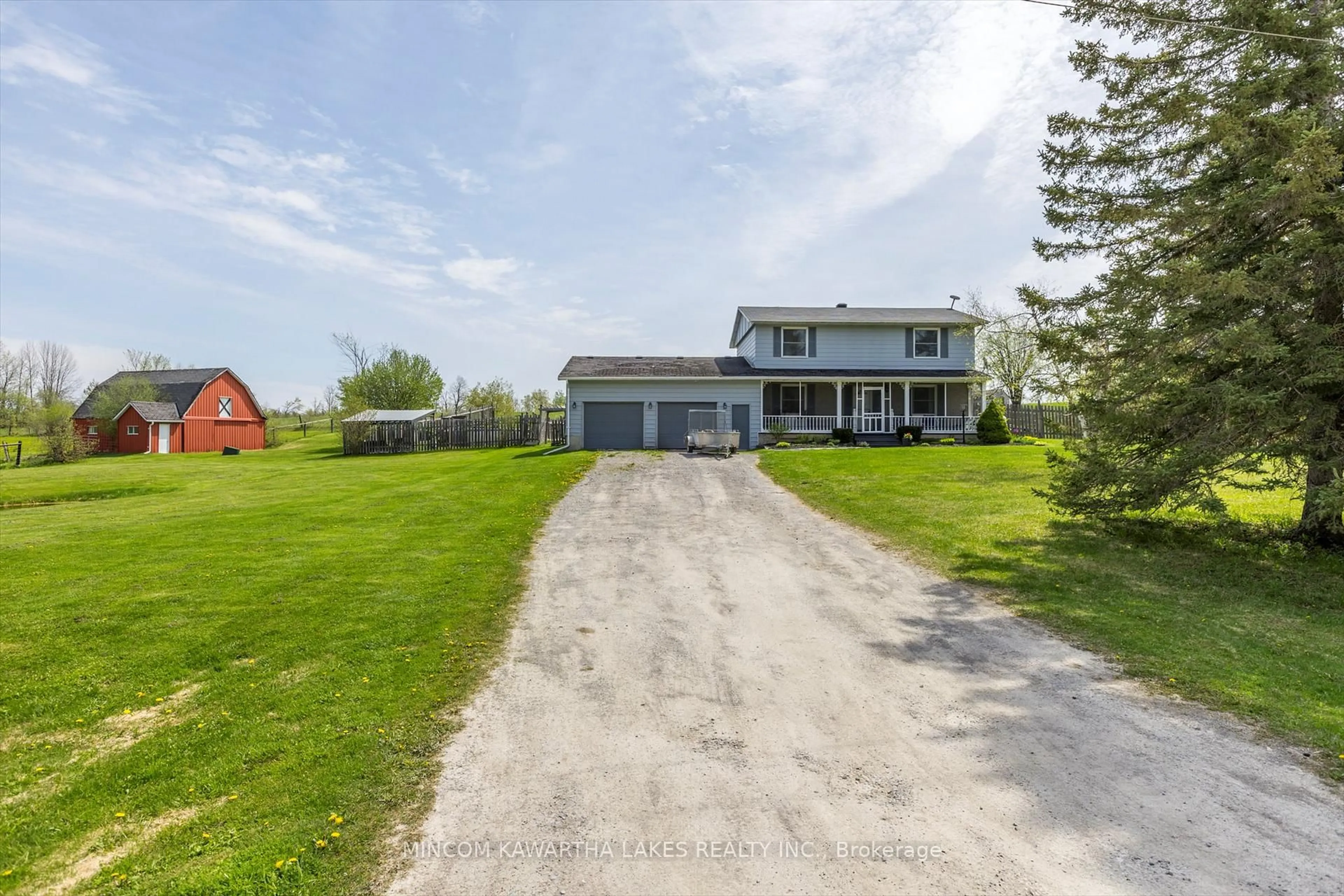 A pic from outside/outdoor area/front of a property/back of a property/a pic from drone, unknown for 1405 Hiawatha Line, Otonabee-South Monaghan Ontario K9J 6X8