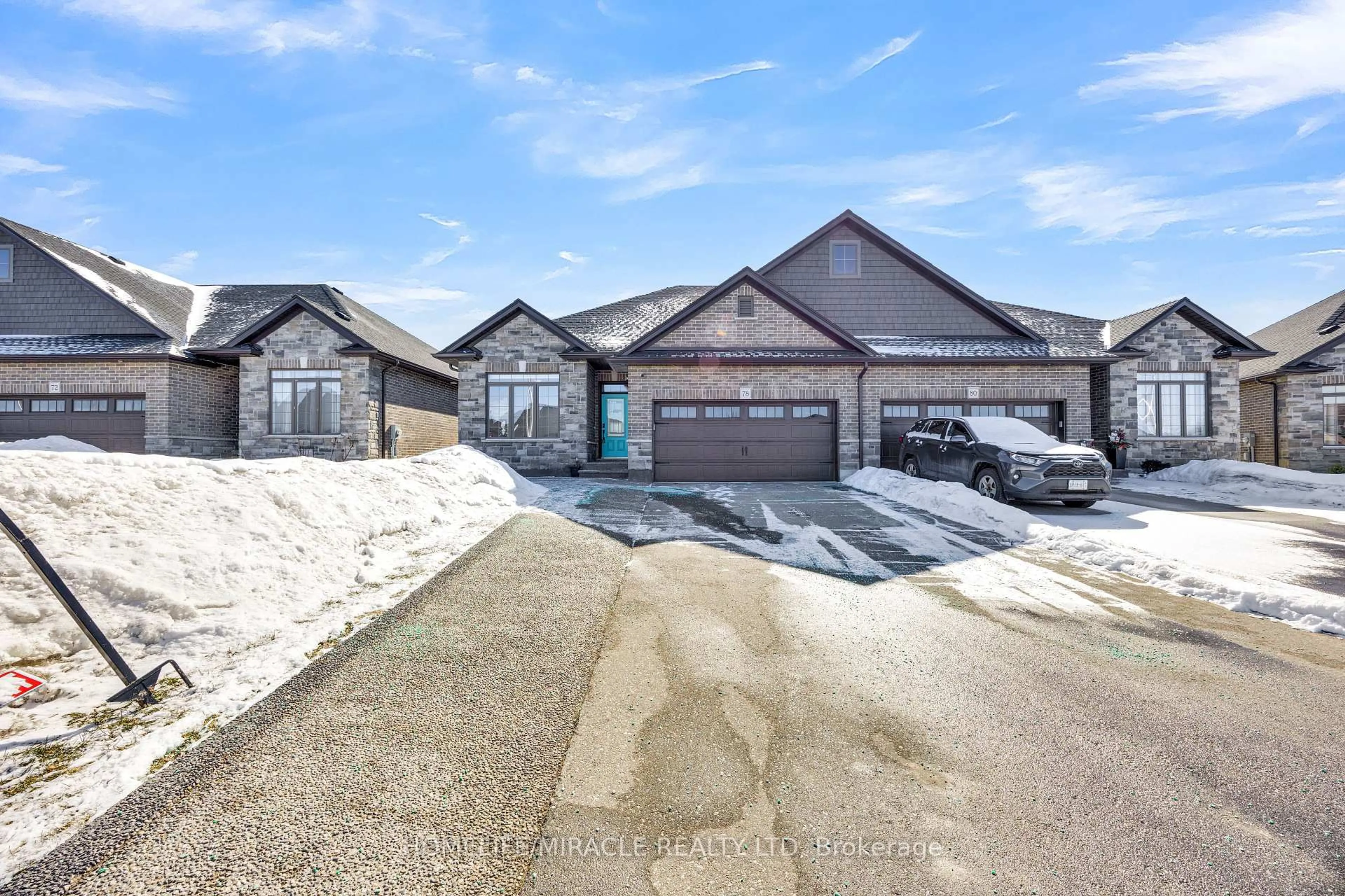 Home with brick exterior material, street for 78 Matheson Cres, East Zorra-Tavistock Ontario N0J 1M0