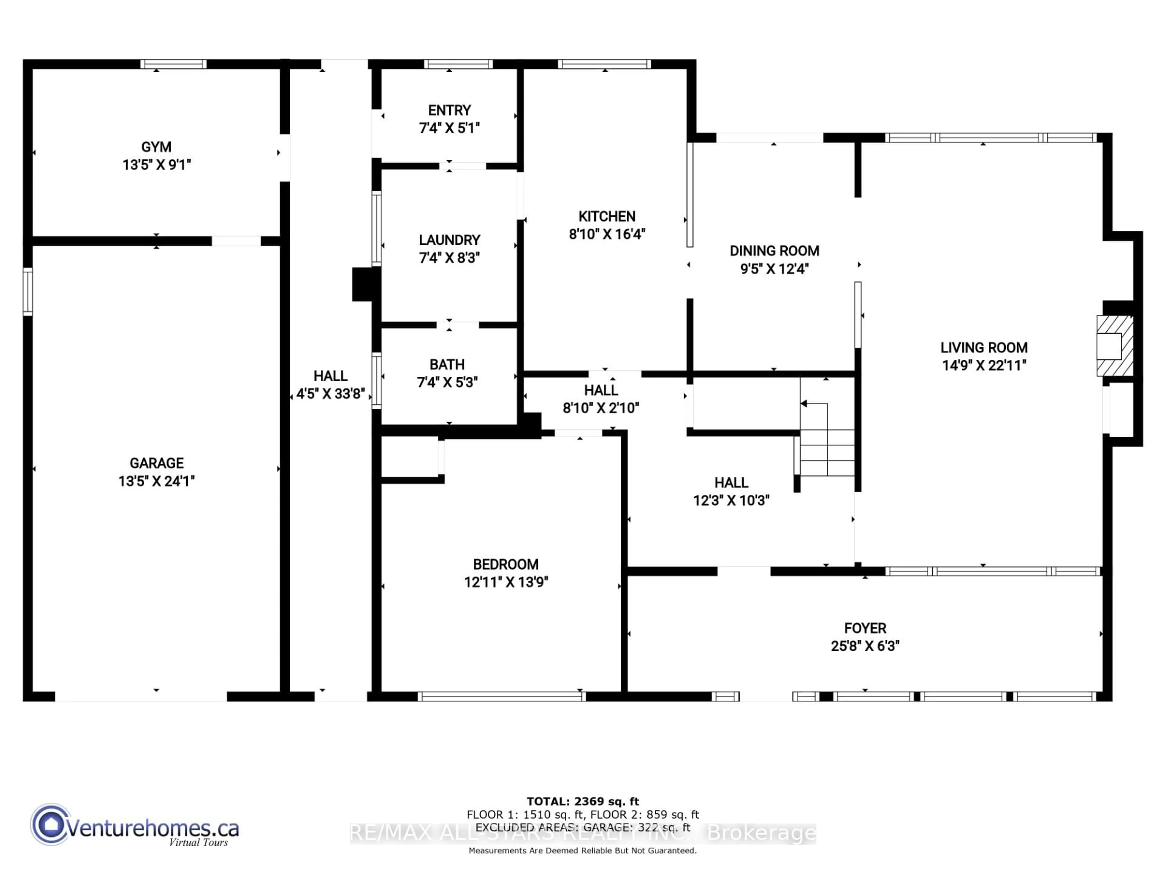 Floor plan for 122 Fenelon Dr, Kawartha Lakes Ontario K0M 1G0
