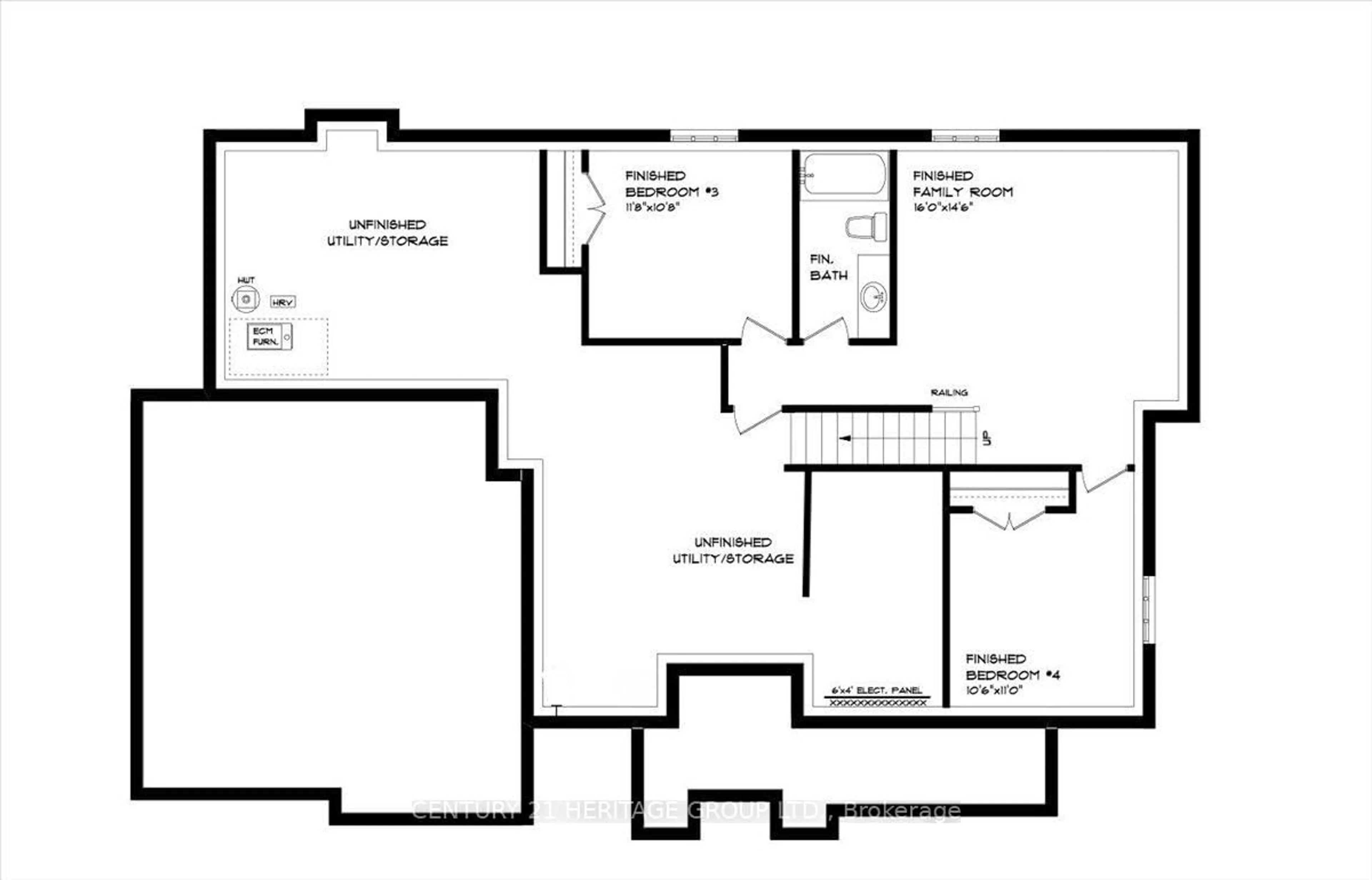 Floor plan for 3 Coulthard St, Tillsonburg Ontario N4G 0J3