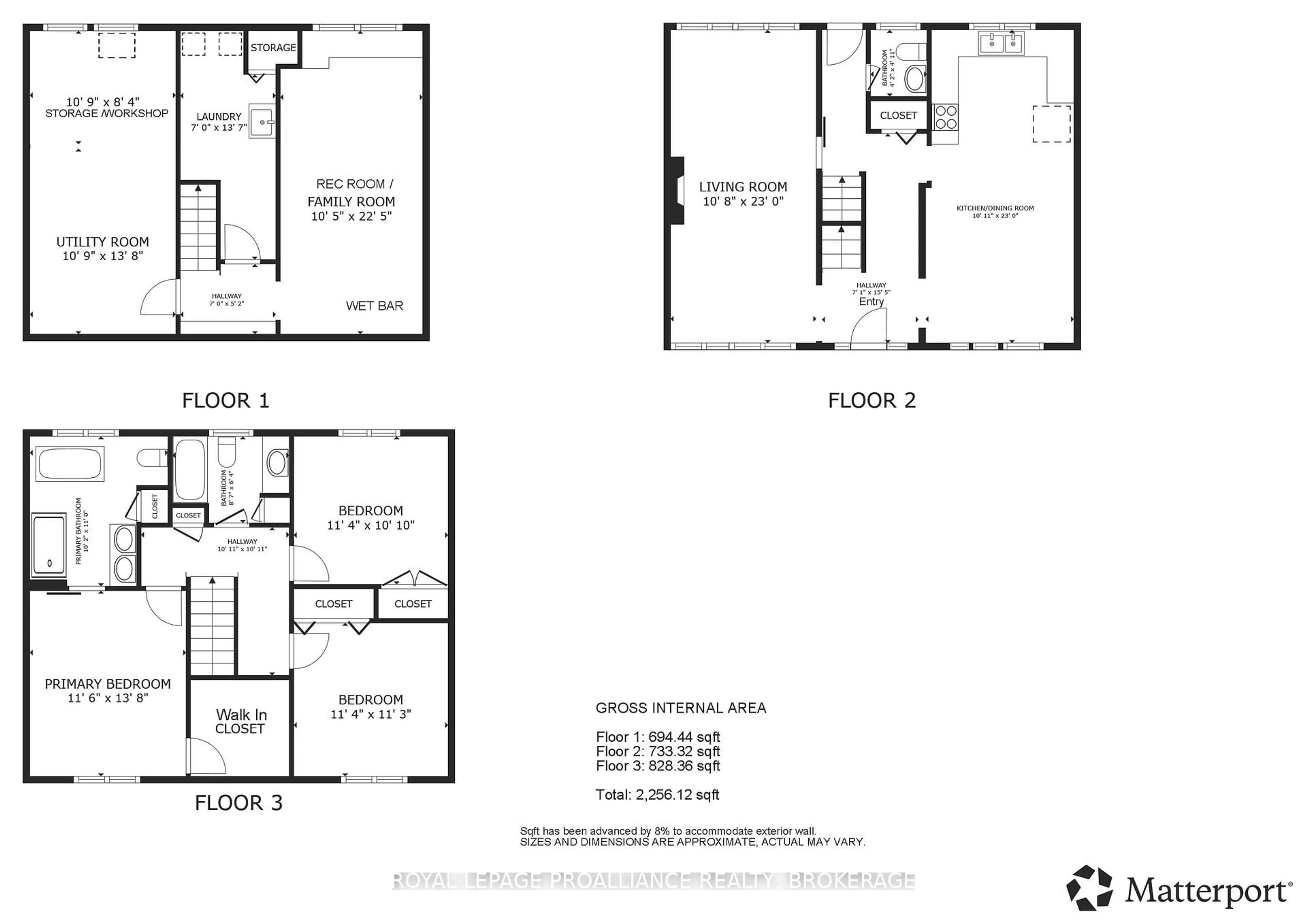 Floor plan for 745 Sussex Blvd, Kingston Ontario K7M 5B4