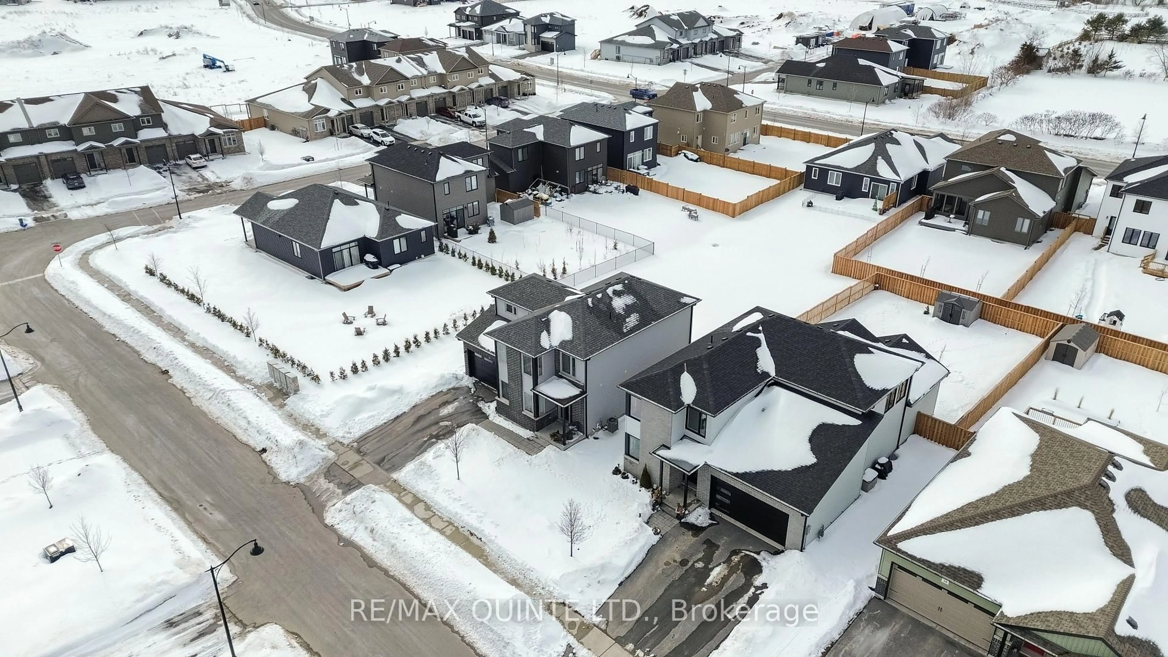 A pic from outside/outdoor area/front of a property/back of a property/a pic from drone, street for 40 Allen St, Prince Edward County Ontario K0K 2T0