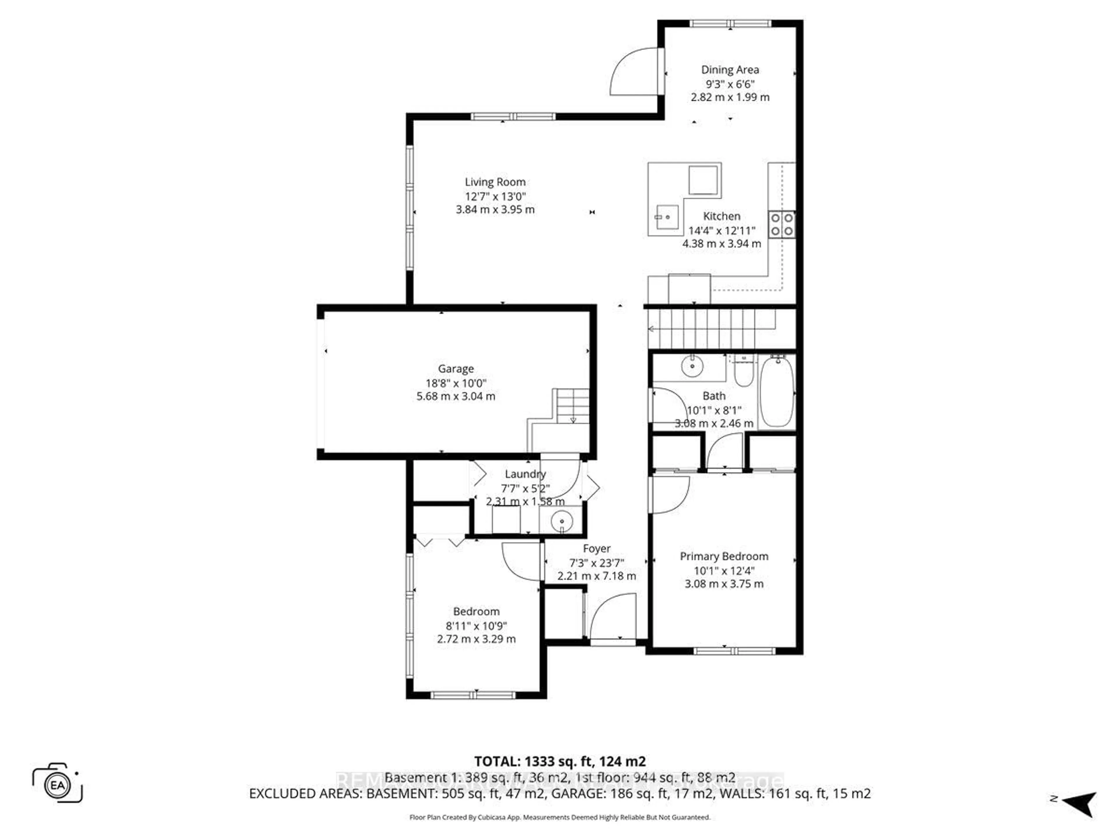 Floor plan for 1 Weaver Cres, Ottawa Ontario K2K 3E1