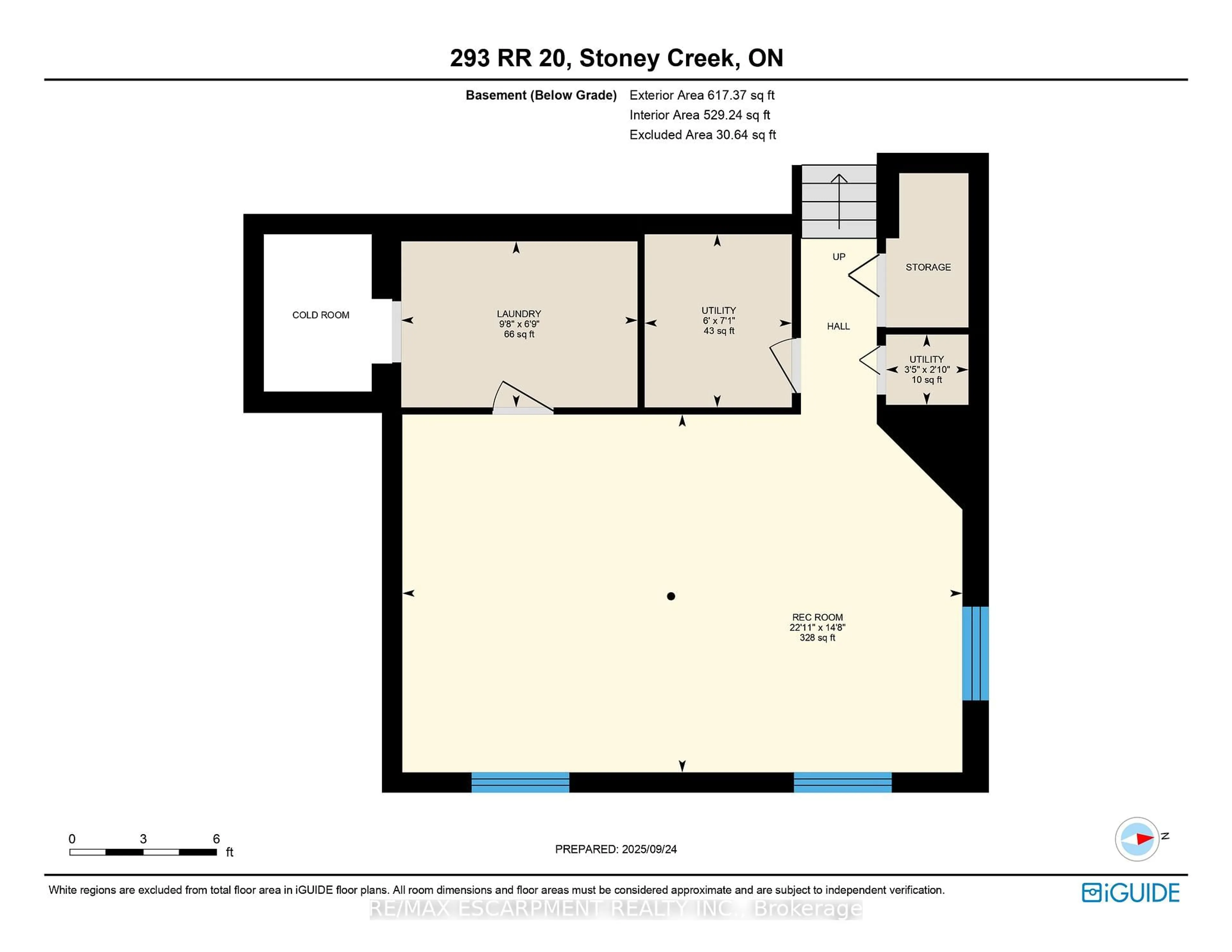 Floor plan for 293 #20 REGIONAL Rd, Hamilton Ontario L8J 3H4