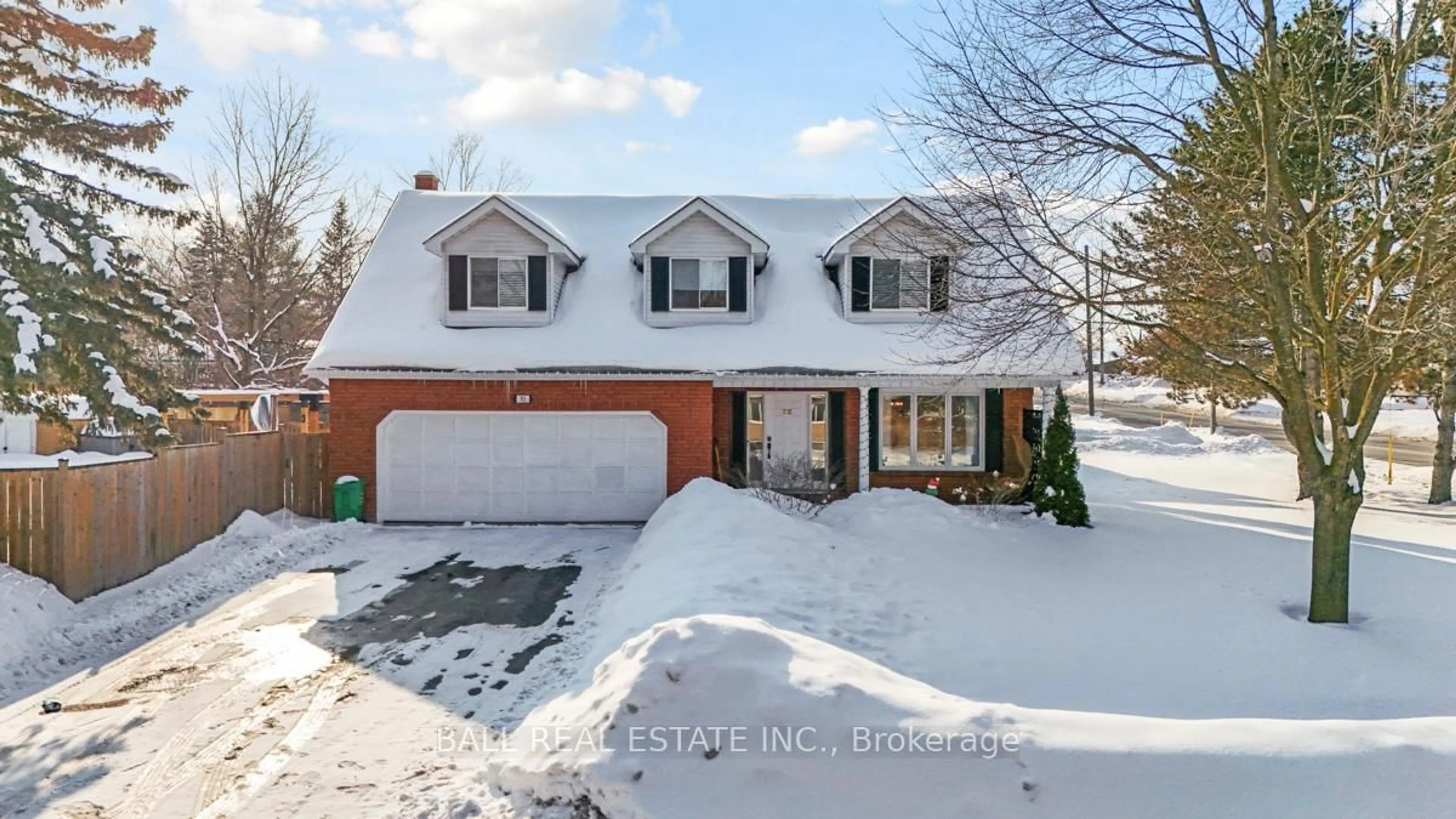 Home with brick exterior material, street for 93 Facendi Dr, Peterborough Ontario K9J 6V2