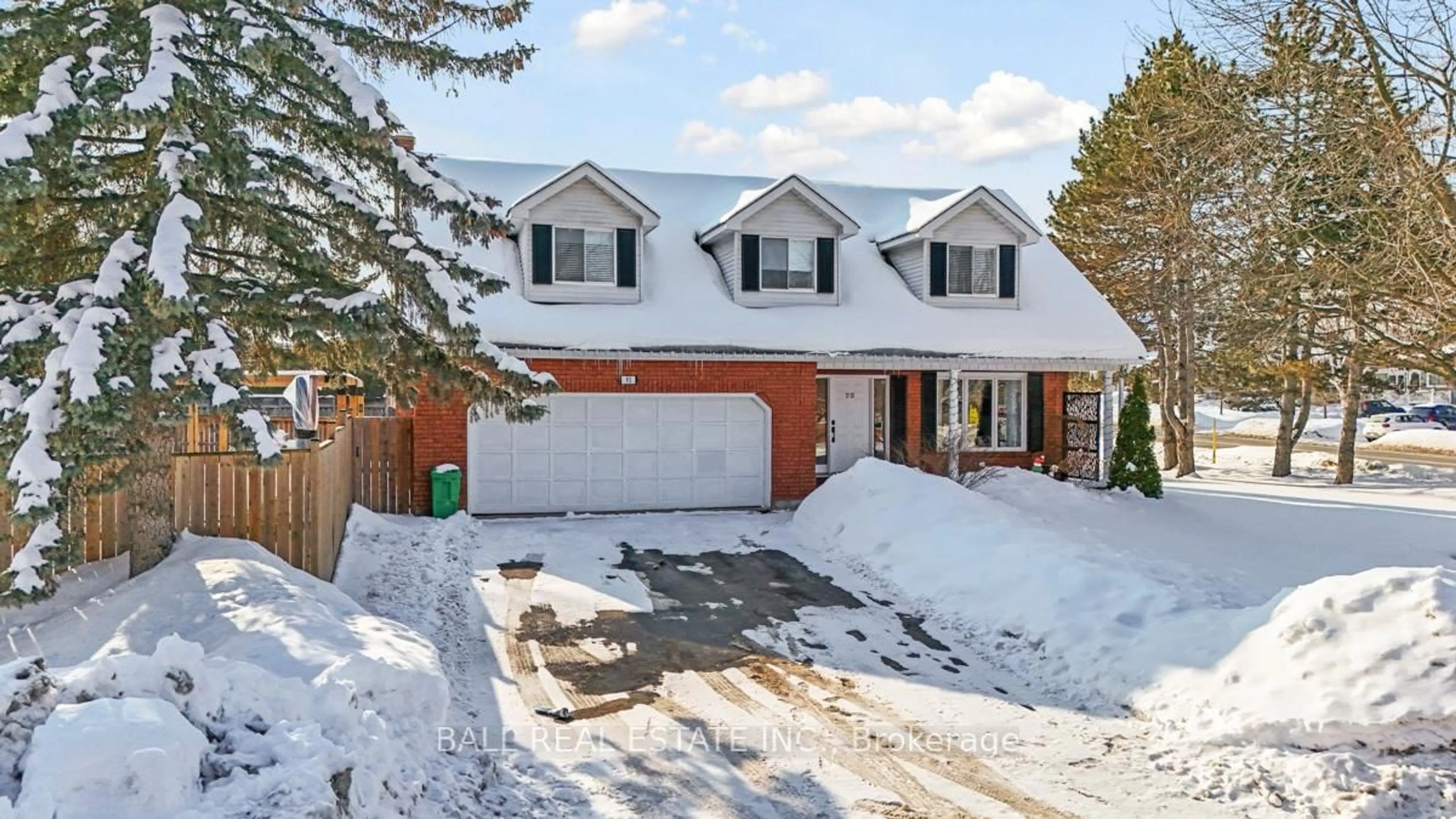 Home with brick exterior material, street for 93 Facendi Dr, Peterborough Ontario K9J 6V2