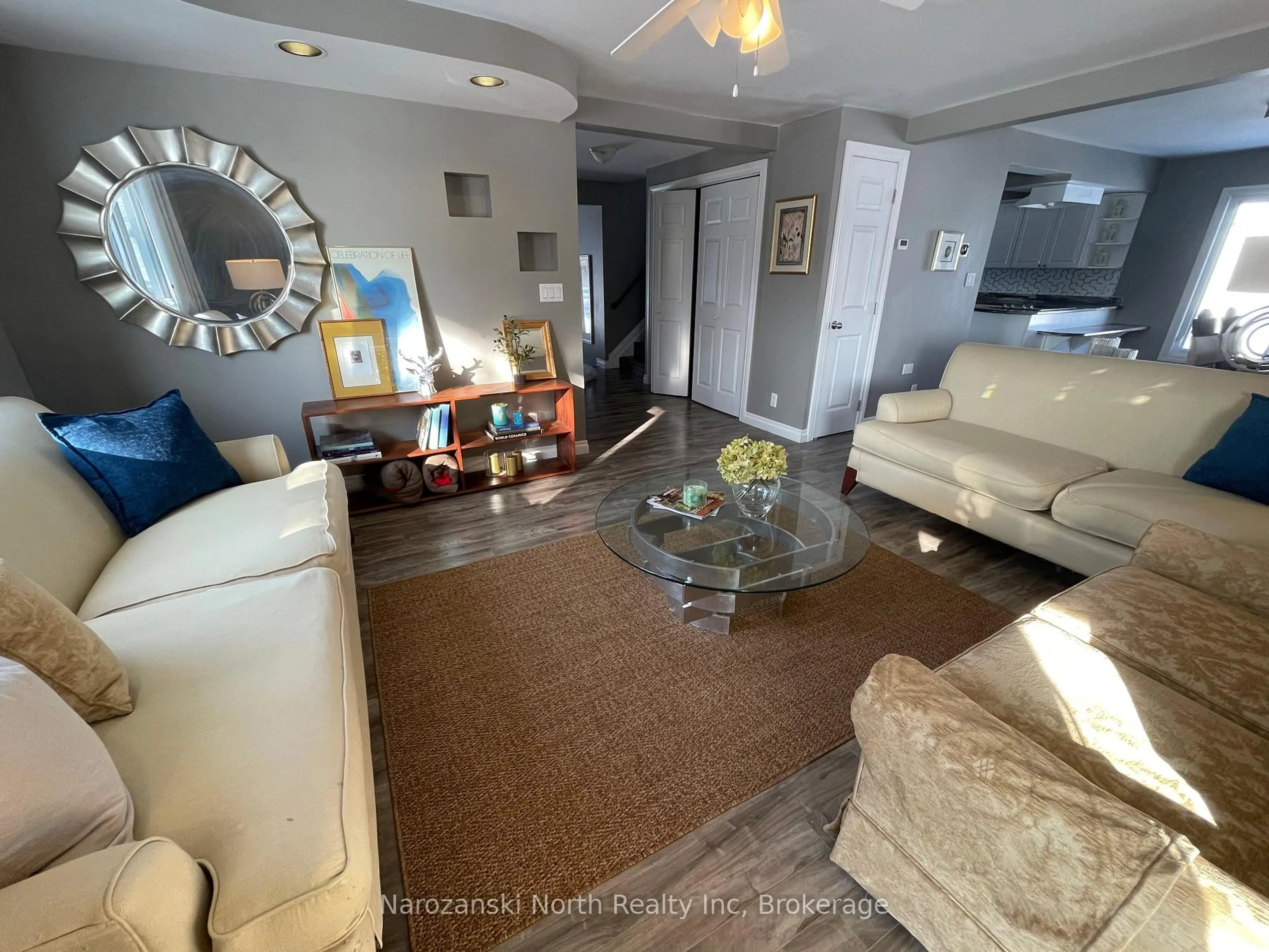 Living room with furniture, unknown for 701 Highway 64, French River Ontario P0M 1A0