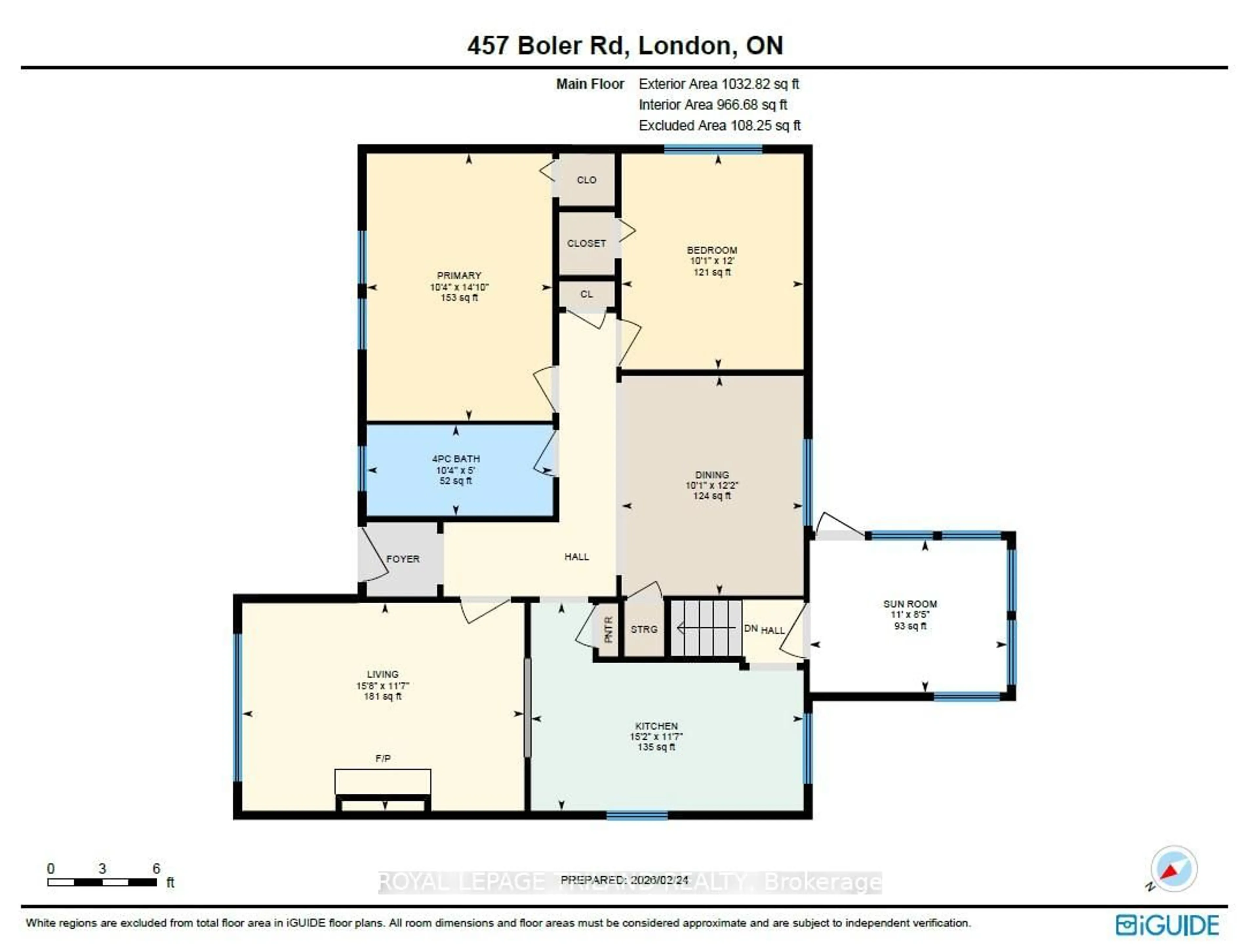 Floor plan for 457 Boler Rd, London South Ontario N6K 2K8