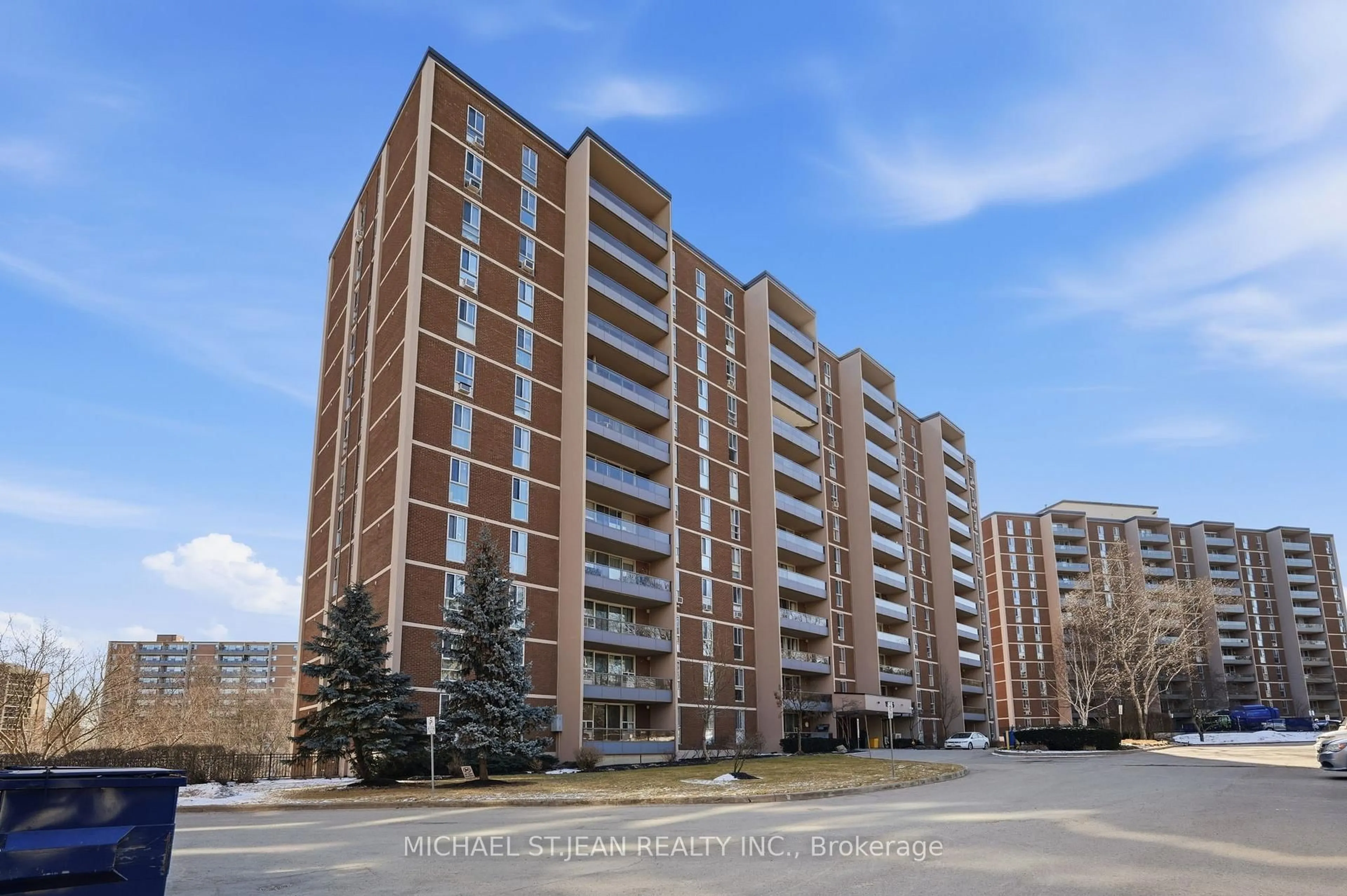 Balcony in the apartment, building for 1966 Main St #1408, Hamilton Ontario L8S 1J6