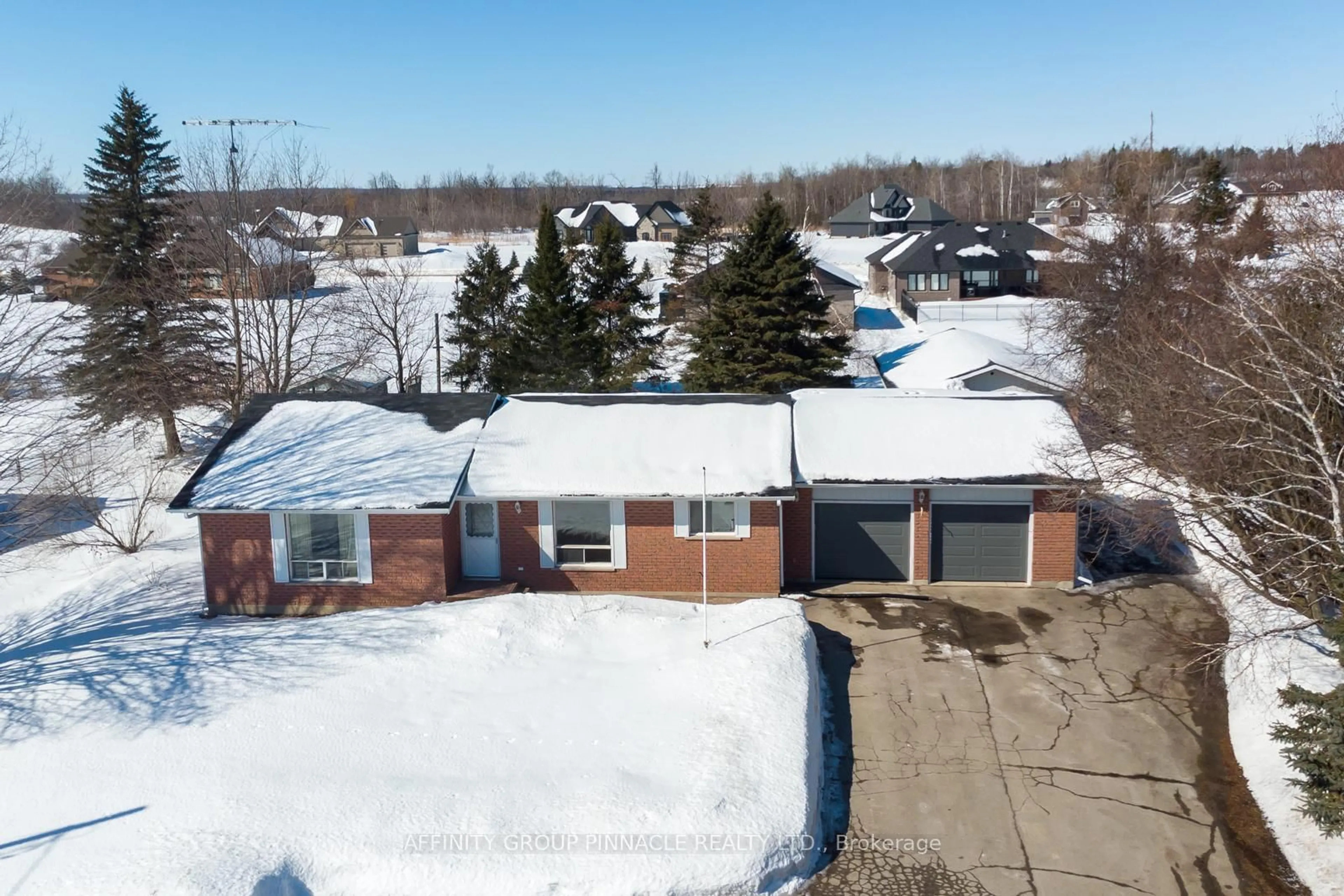 A pic from outside/outdoor area/front of a property/back of a property/a pic from drone, unknown for 4055 35 Highway, Kawartha Lakes Ontario K0M 1A0