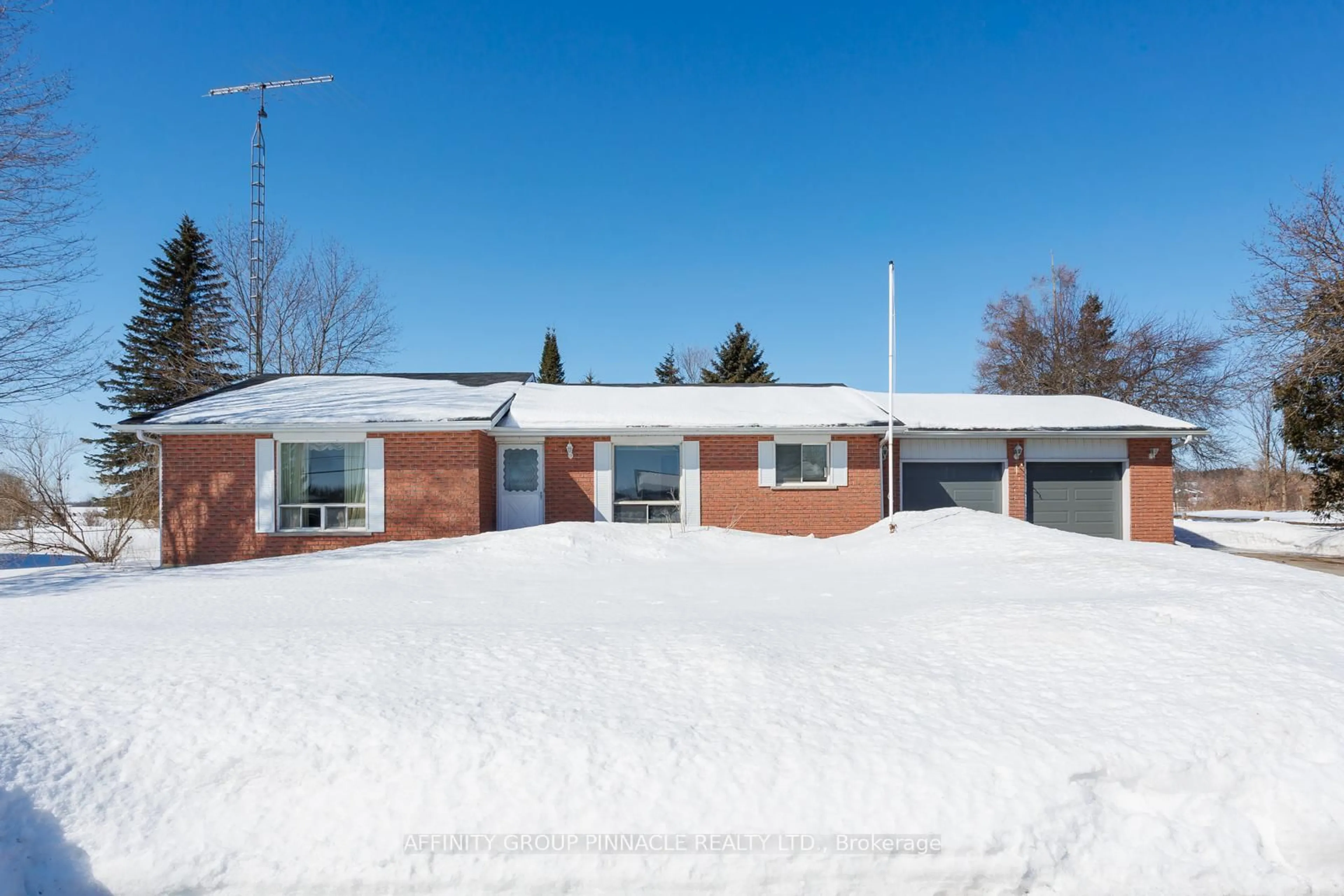 Home with brick exterior material, street for 4055 35 Highway, Kawartha Lakes Ontario K0M 1A0