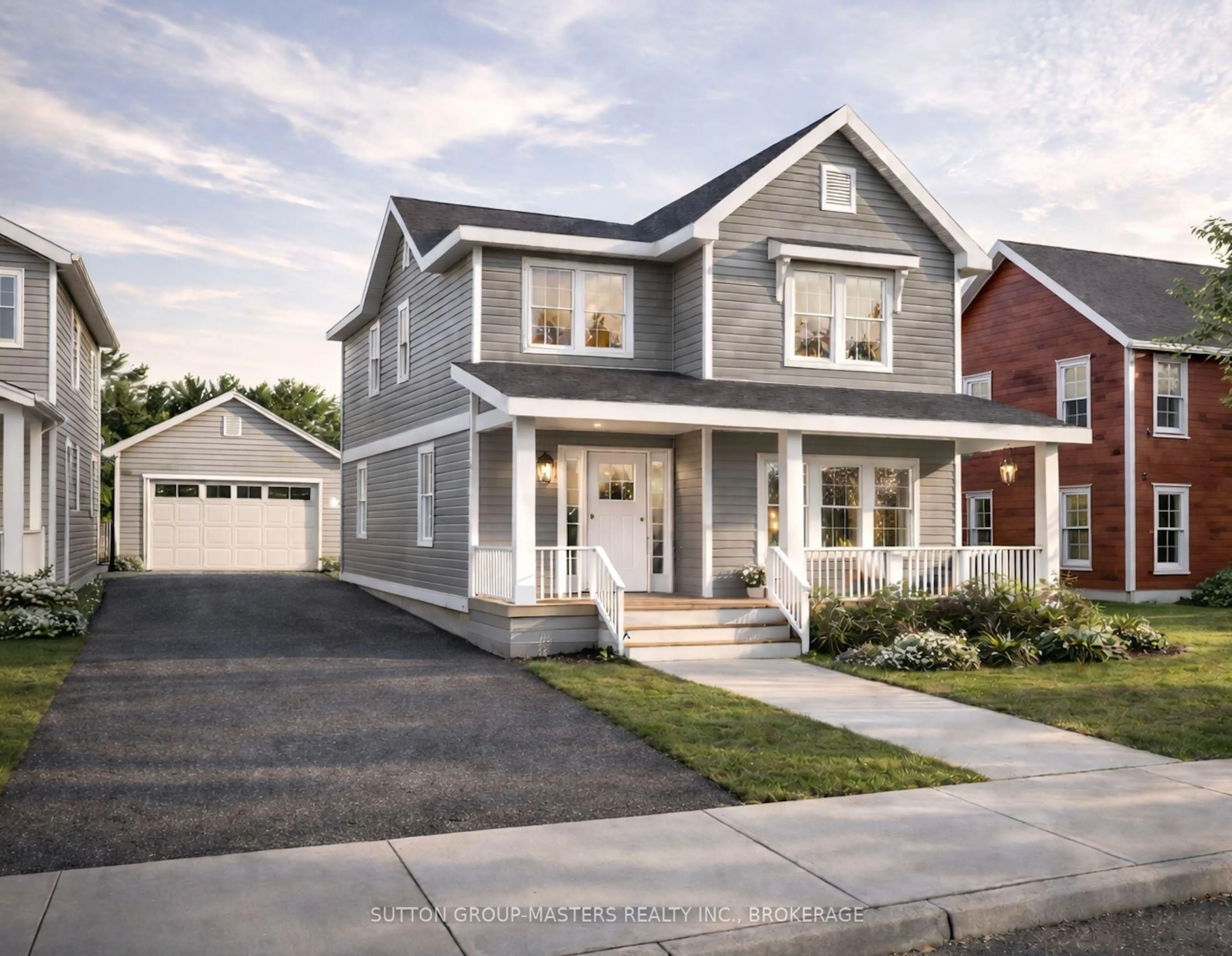 Home with vinyl exterior material, street for 218 Old Kiln Cres, Kingston Ontario K7K 0L7