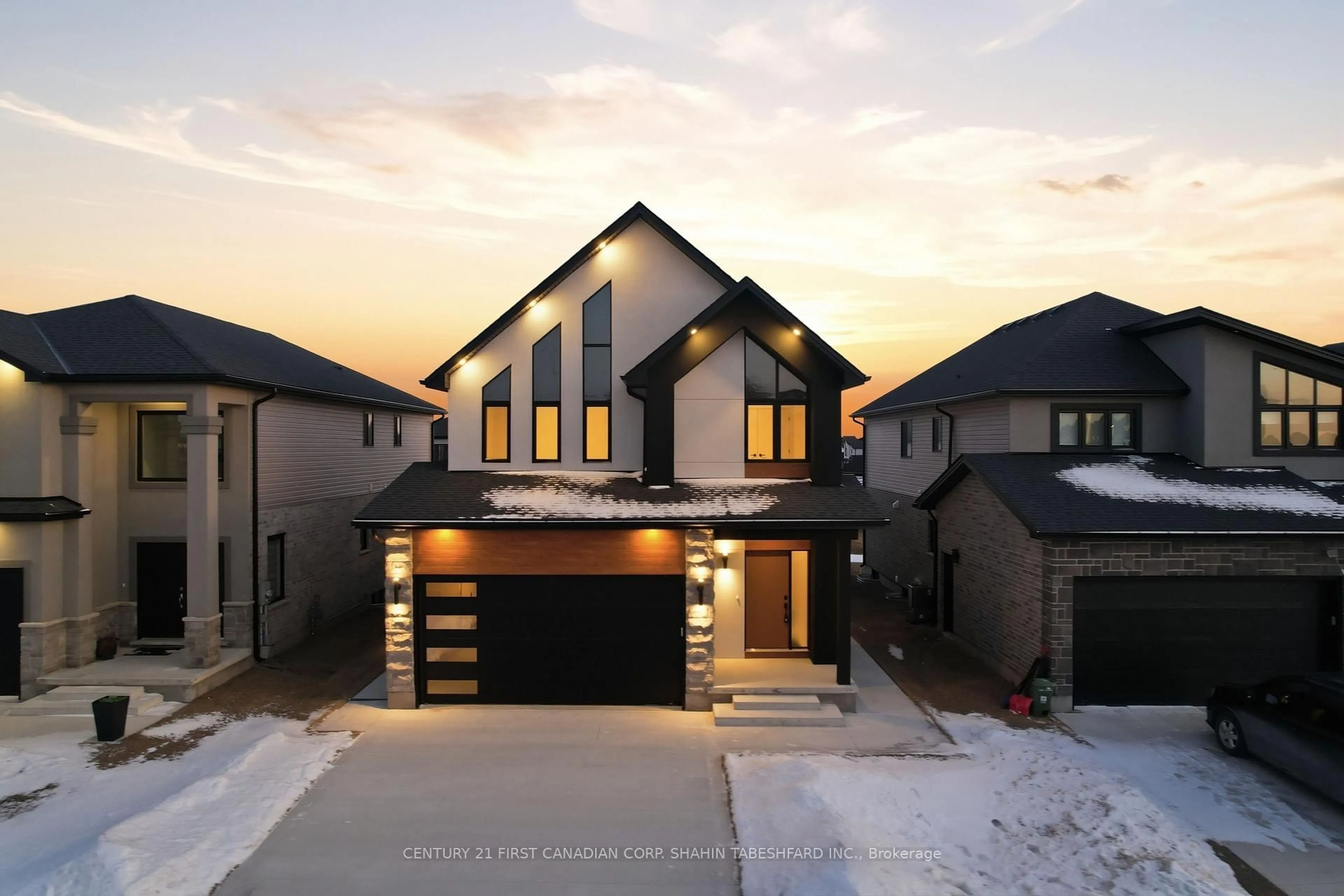 Home with brick exterior material, street for 223 Roy McDonald Dr, London South Ontario N6L 1K3