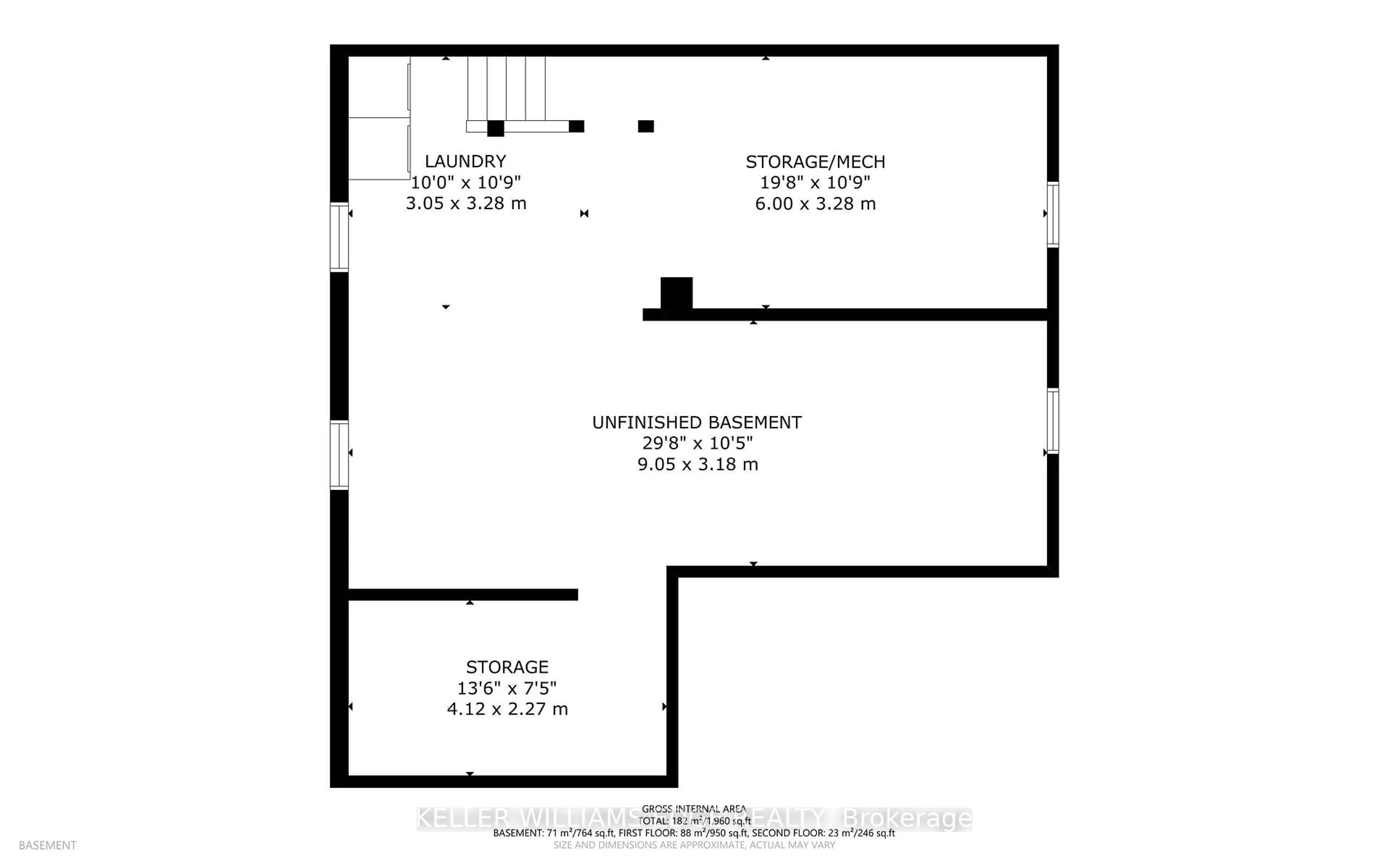 Floor plan for 79 WOOD St, Brantford Ontario N3R 2L1