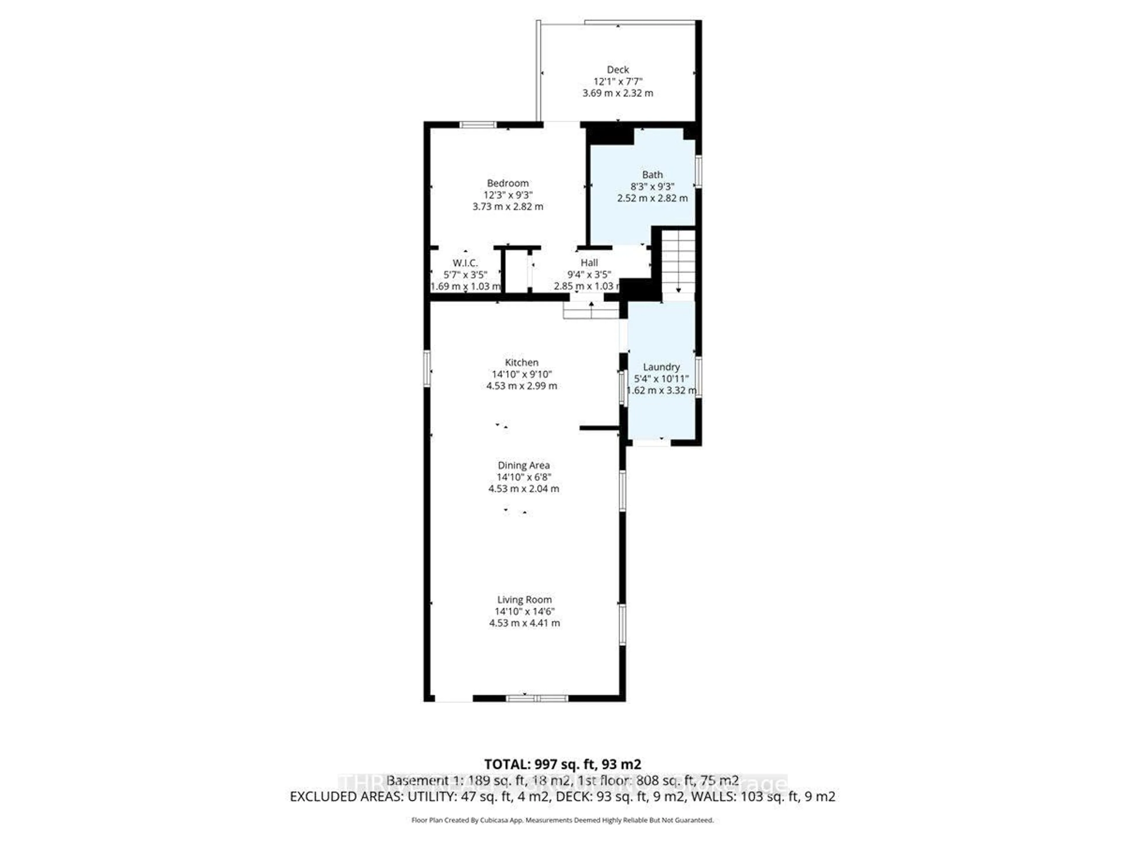 Floor plan for 155 Gammage St, London East Ontario N5Y 2B2