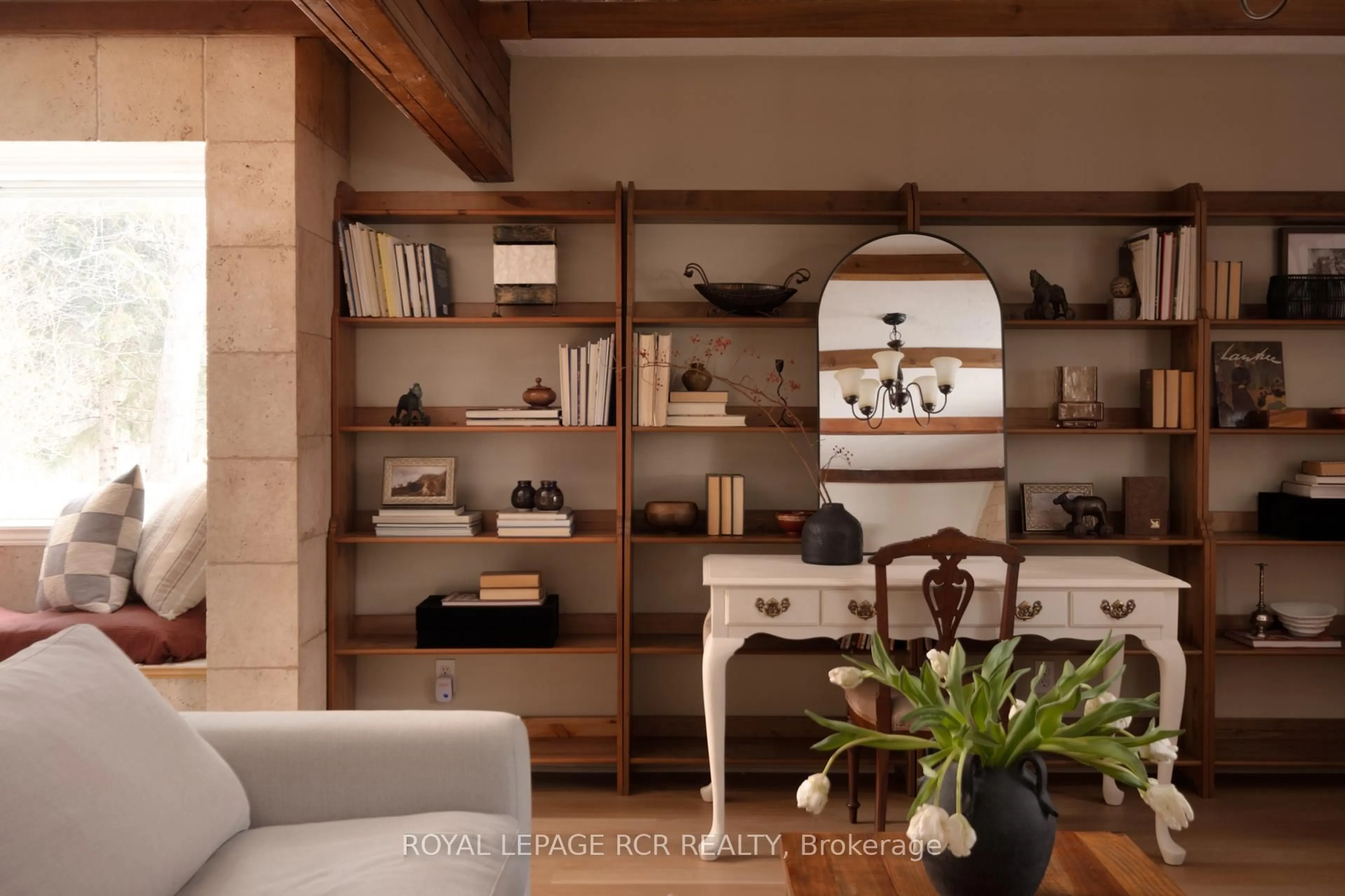 Living room with furniture, wood/laminate floor for 6024 Fourth Line, Erin Ontario L0N 1N0