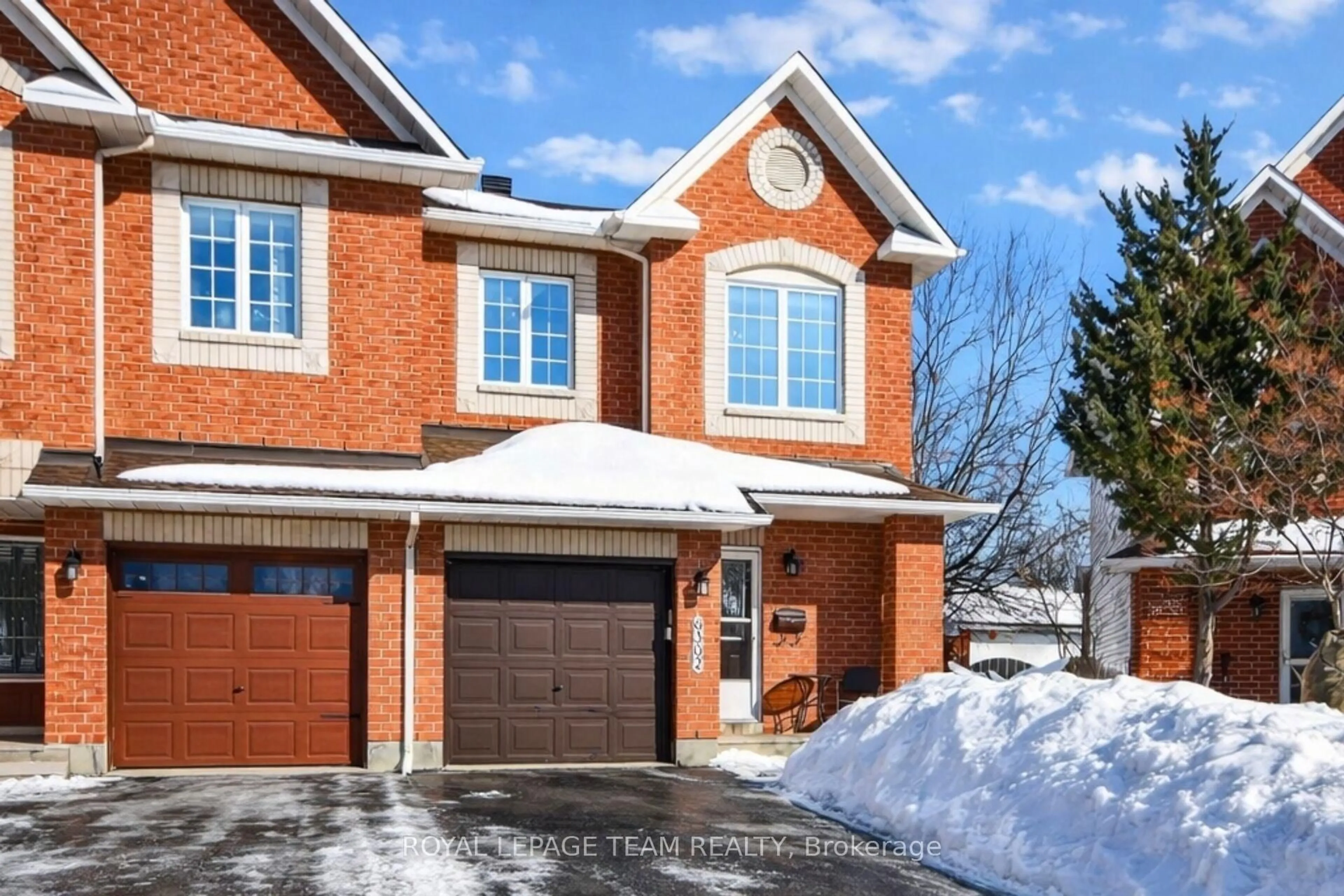 Home with brick exterior material, street for 6302 Sablewood Pl, Ottawa Ontario K1C 7M6