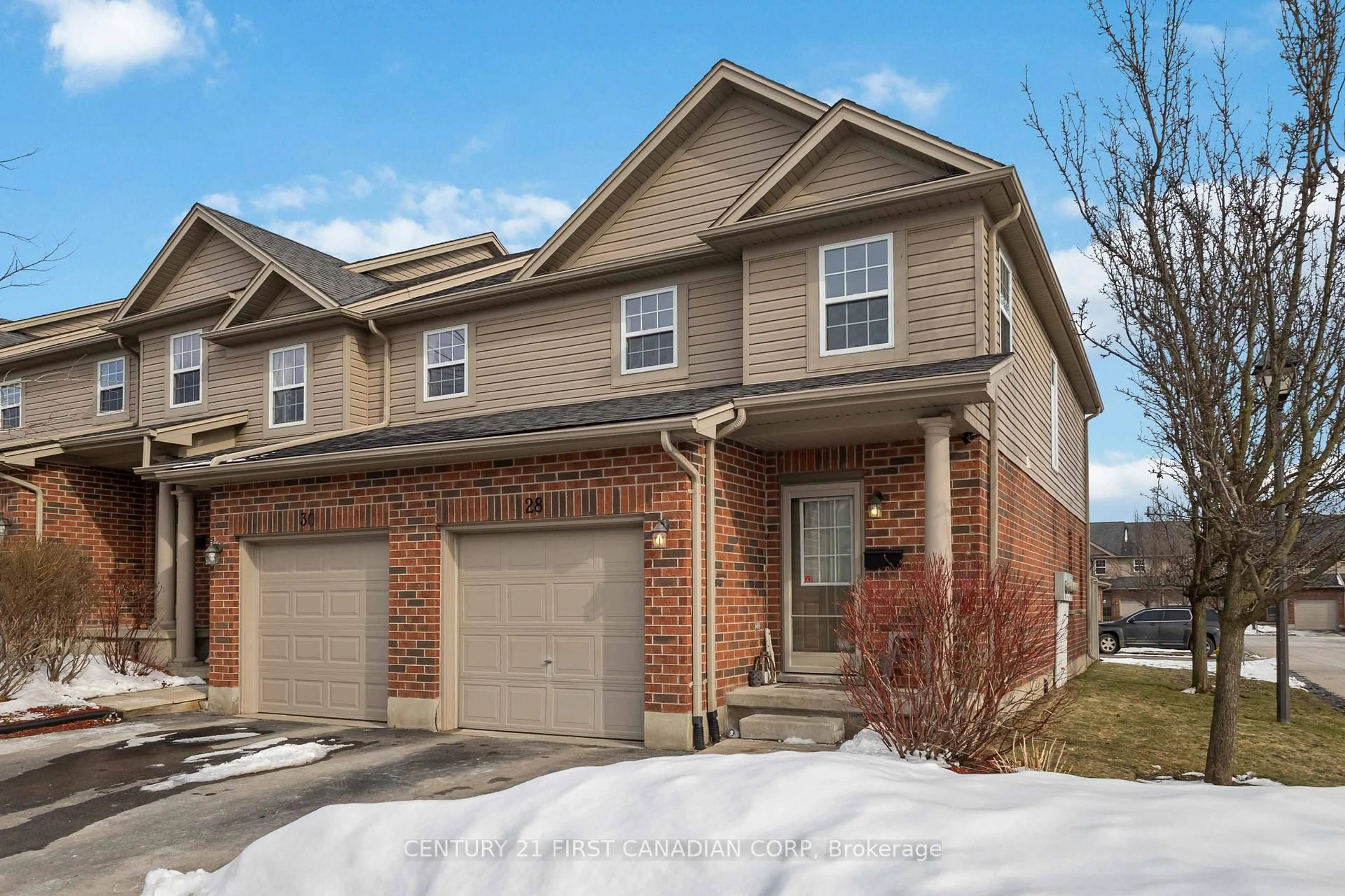 Home with brick exterior material, street for 1059 WHETHERFIELD St #28, London North Ontario N6H 0B6